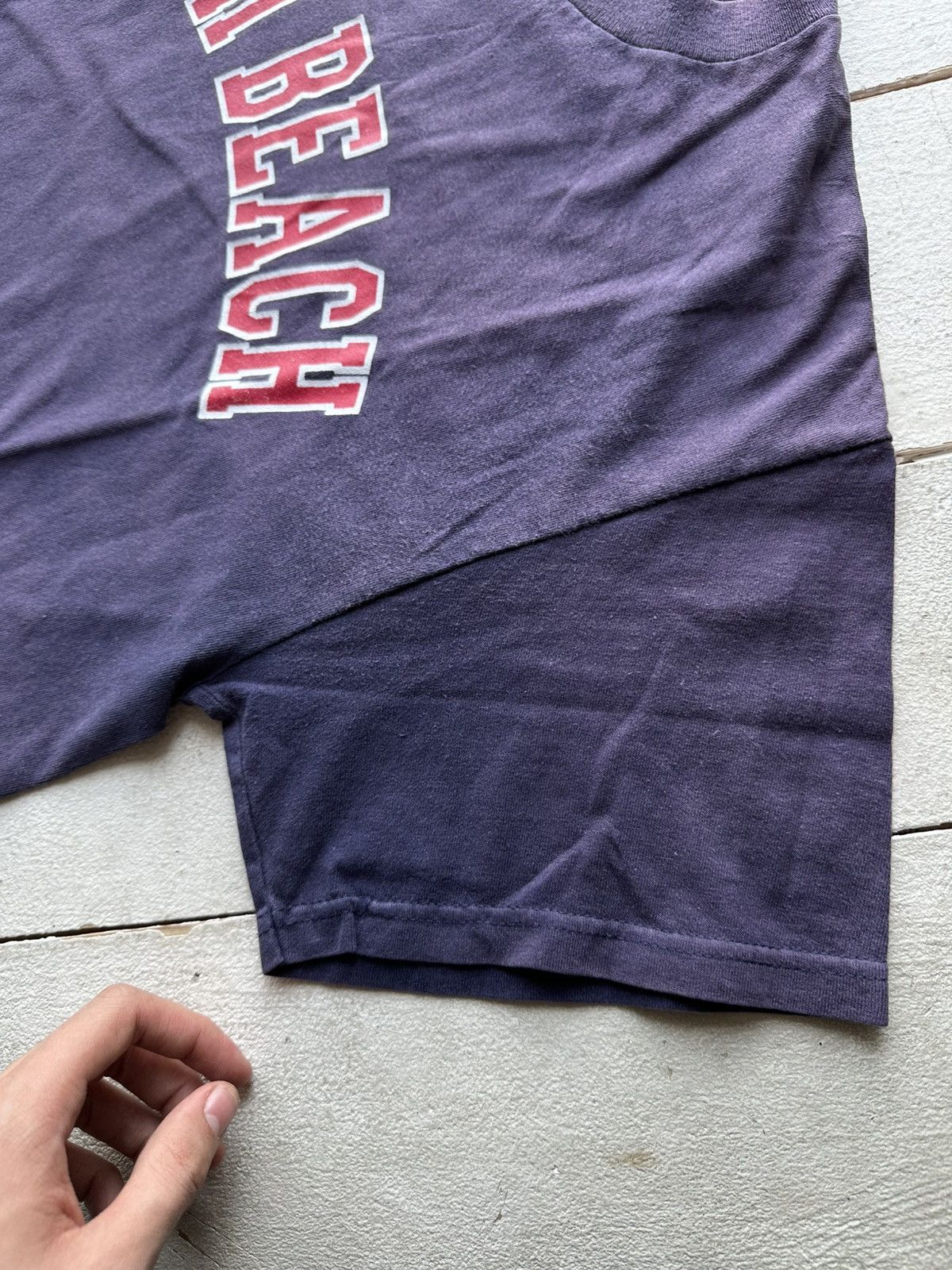 Vintage 🚨USA SOUTH BEACH STATE AMERICA Y2K SUNFADED BIG LOGO Size US M / EU 48-50 / 2 - 8 Thumbnail