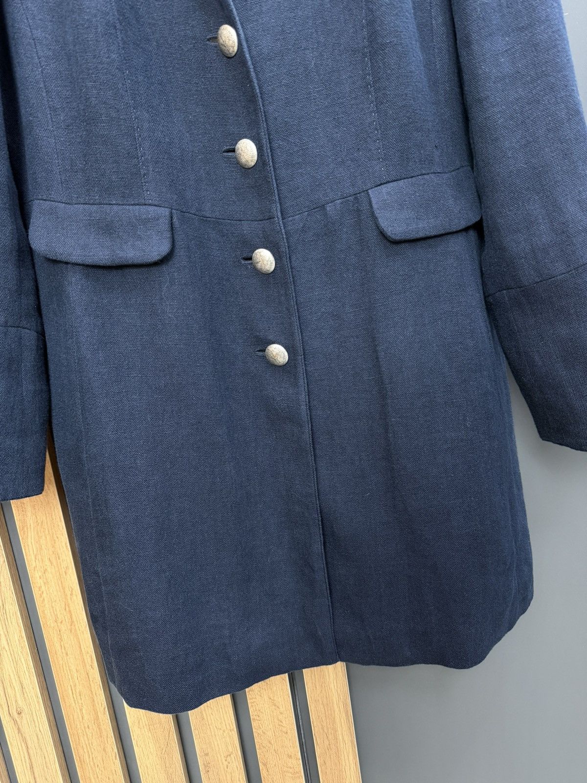 Other Habsburg Kleider Manufactur Linen Blazer Jacket Size XL / US 12-14 / IT 48-50 - 6 Thumbnail