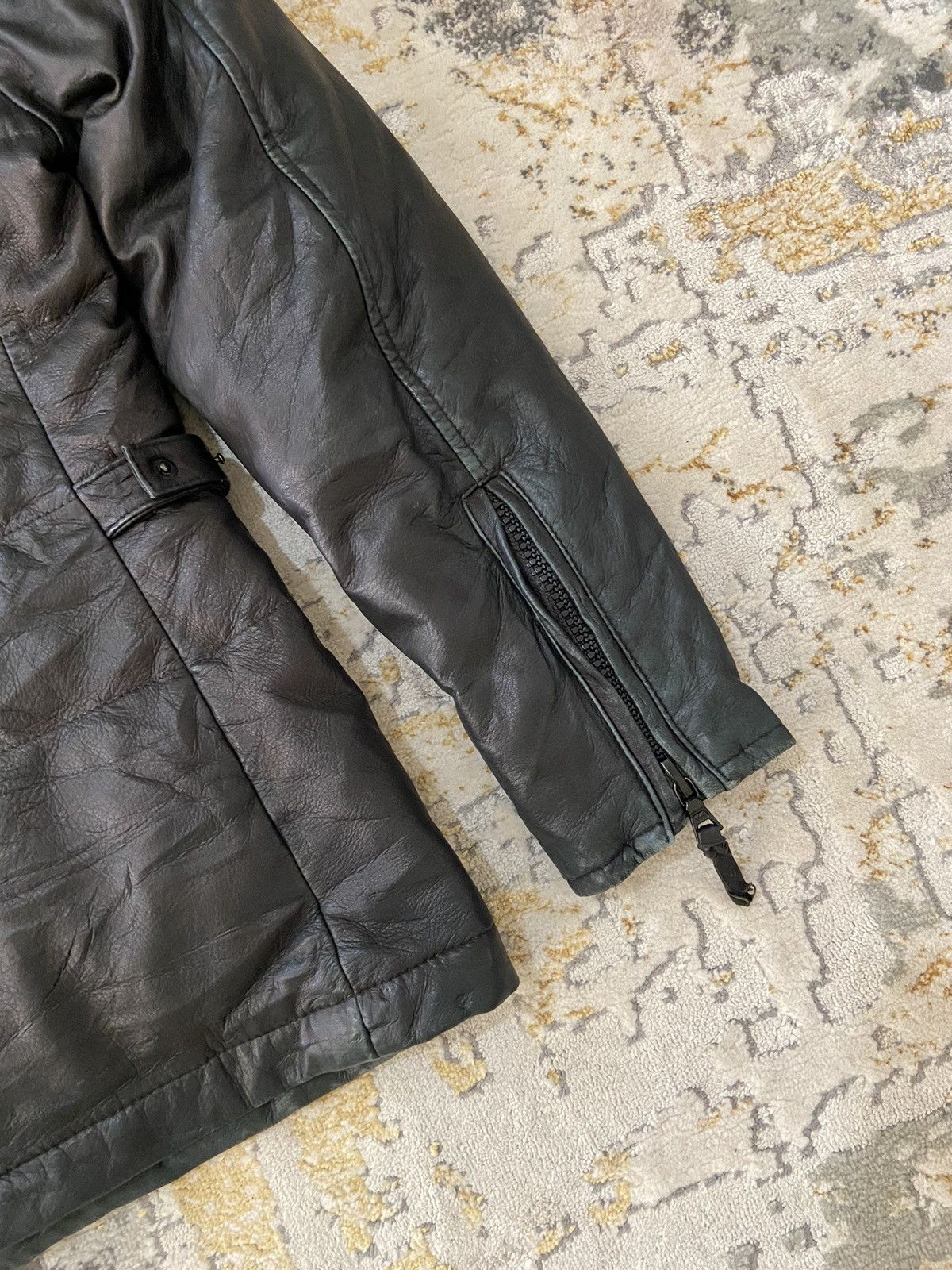 Leather × Mastermind Japan × Roen CRAZY RARE ROEN MASTERMIND BIKER LEATHER JACKET Size US S / EU 44-46 / 1 - 18 Thumbnail
