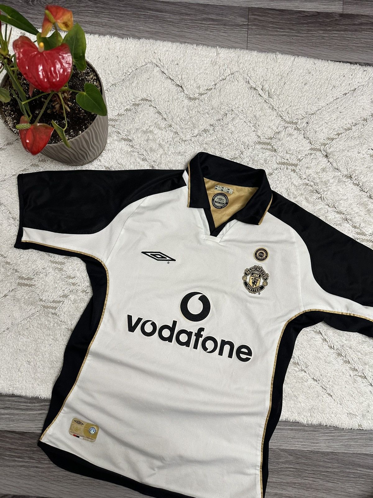 Umbro Umbro Manchester United 2001/02 Centenary Reversible Shirt S Size US S / EU 44-46 / 1 - 1 Thumbnail