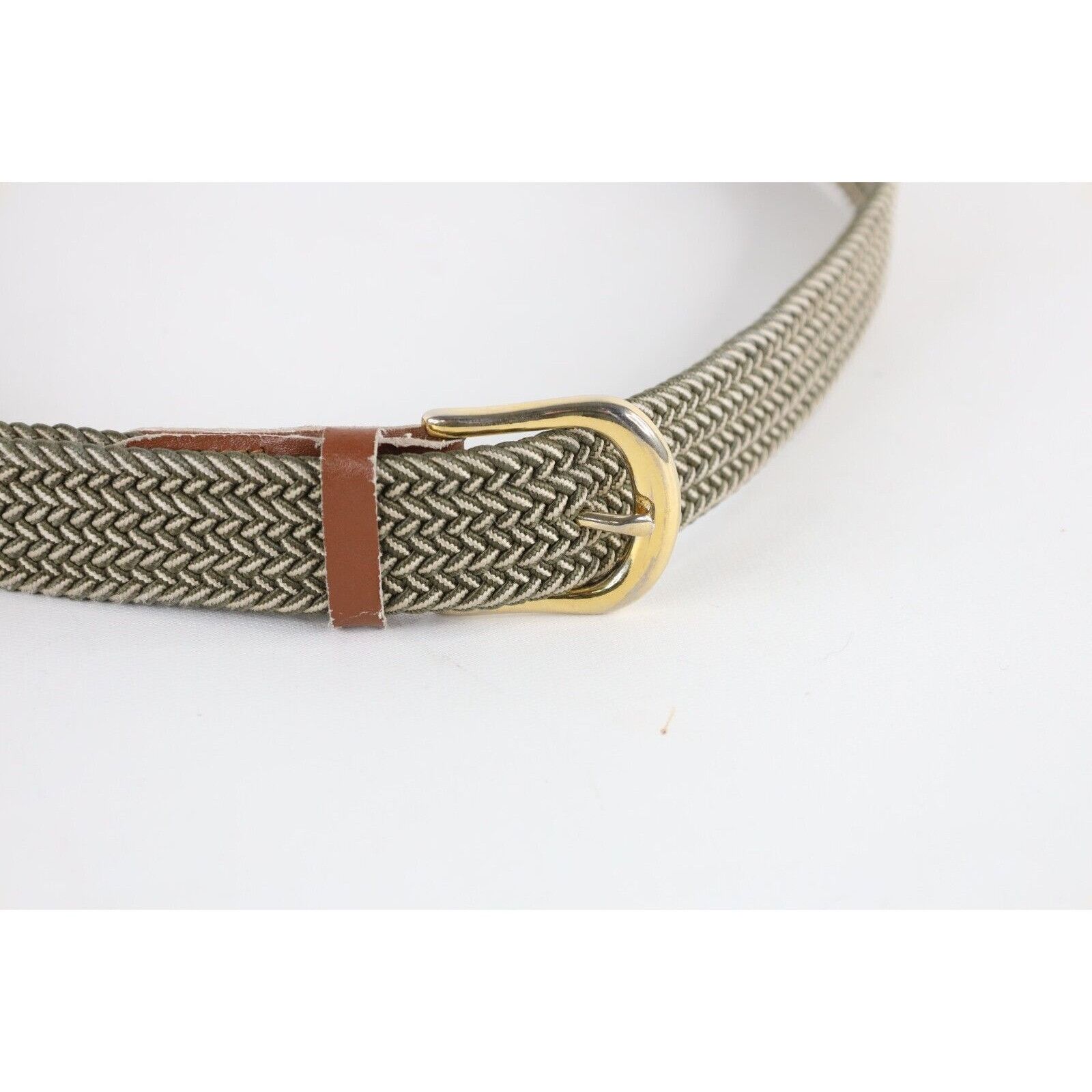 Vintage Deadstock Vintage 90s Streetwear Braided Stretch Webbed Belt Size ONE SIZE - 2 Thumbnail