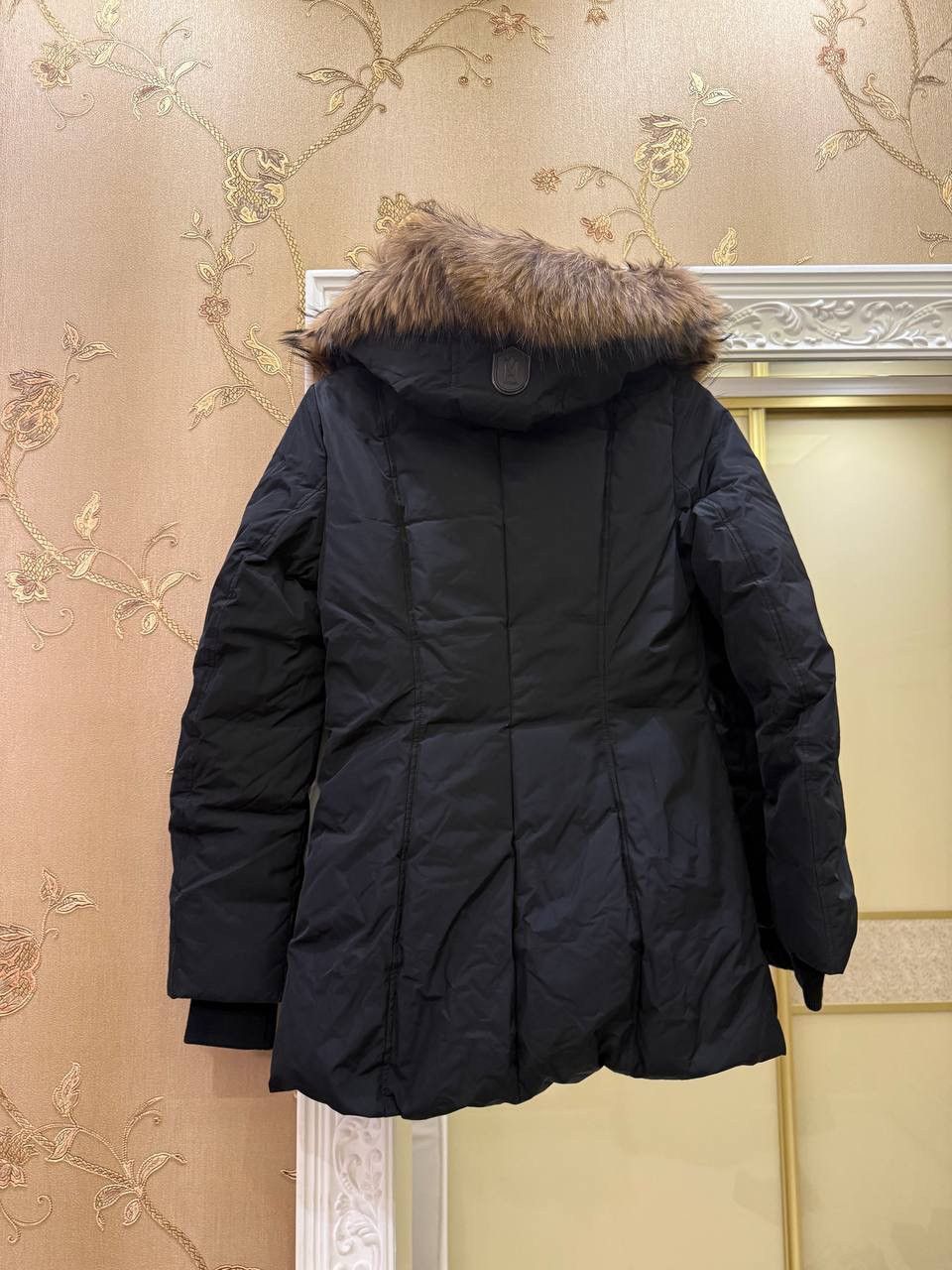 Mackage AUTHENTIC MACKAGE WOMEN ADALI BLACK FITTED DOWN COAT FUR Size S / US 4 / IT 40 - 4 Thumbnail