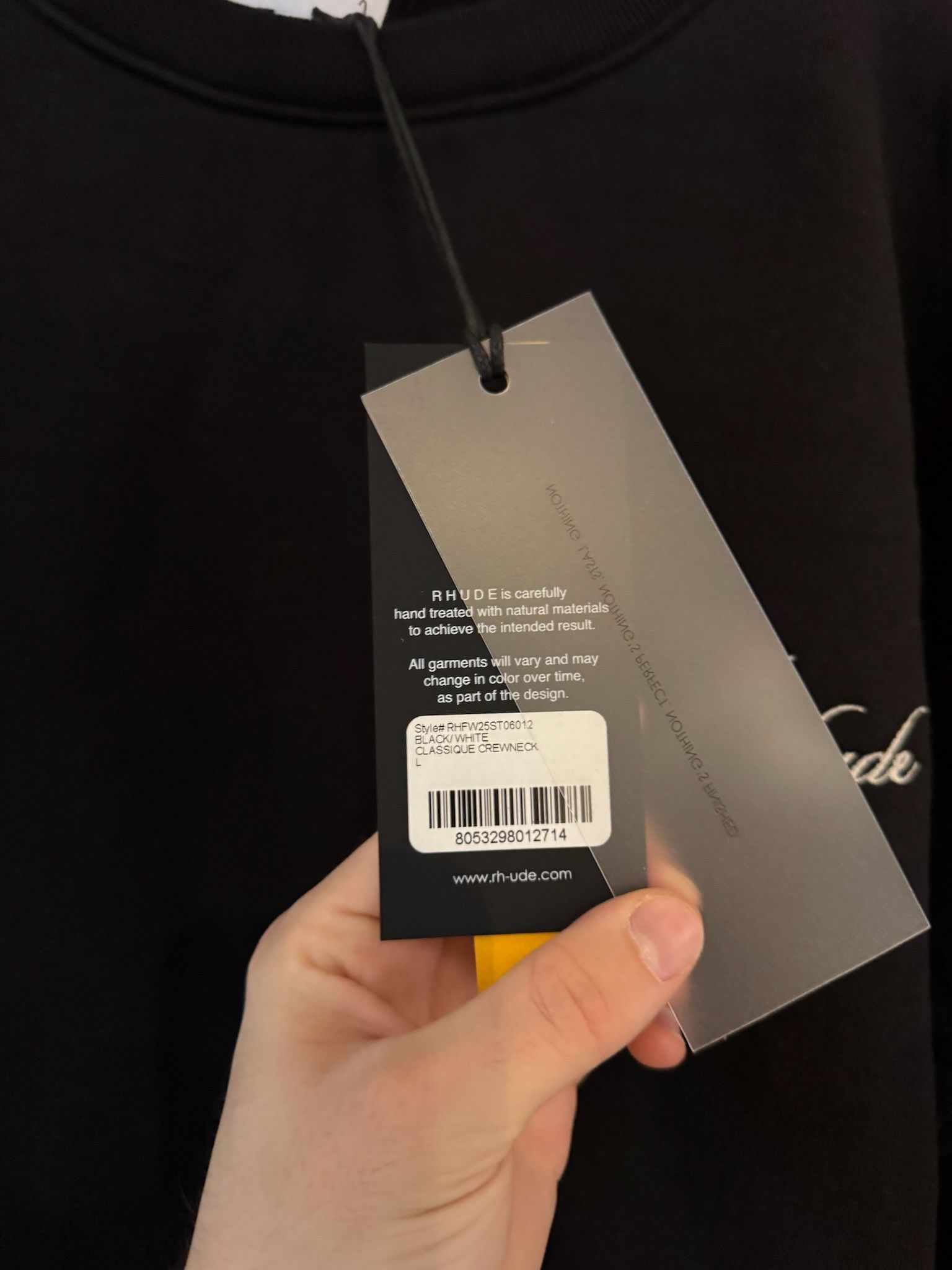 Rhude Rhude Classique Crewneck Size US L / EU 52-54 / 3 - 3 Thumbnail