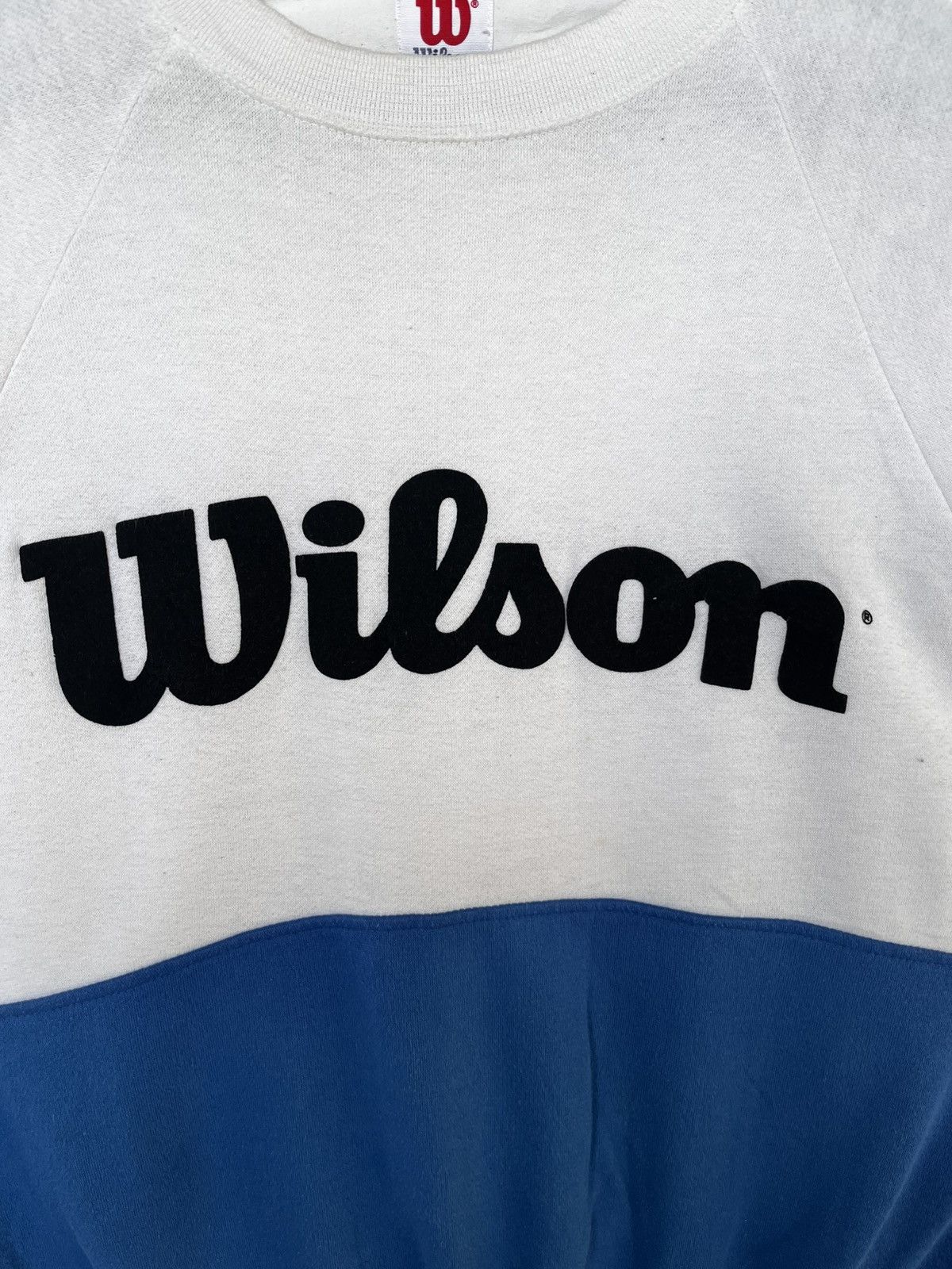 Vintage × Wilson Vintage 90s Wilson Sweatshirt Size US L / EU 52-54 / 3 - 3 Thumbnail