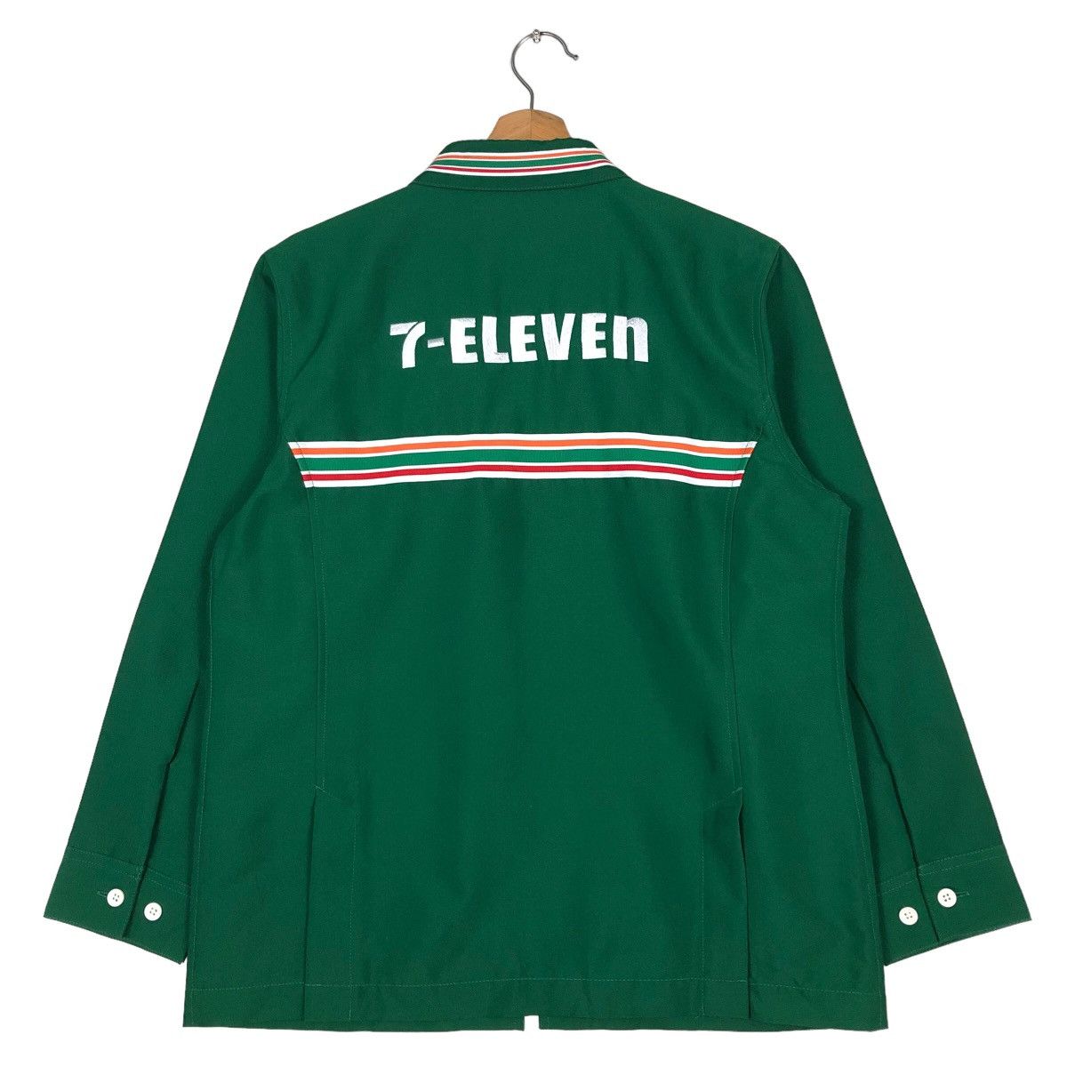 Japanese Brand 🔥Vintage Work Jacket 7-Eleven Big Logo Spell Out Size US M / EU 48-50 / 2 - 8 Thumbnail