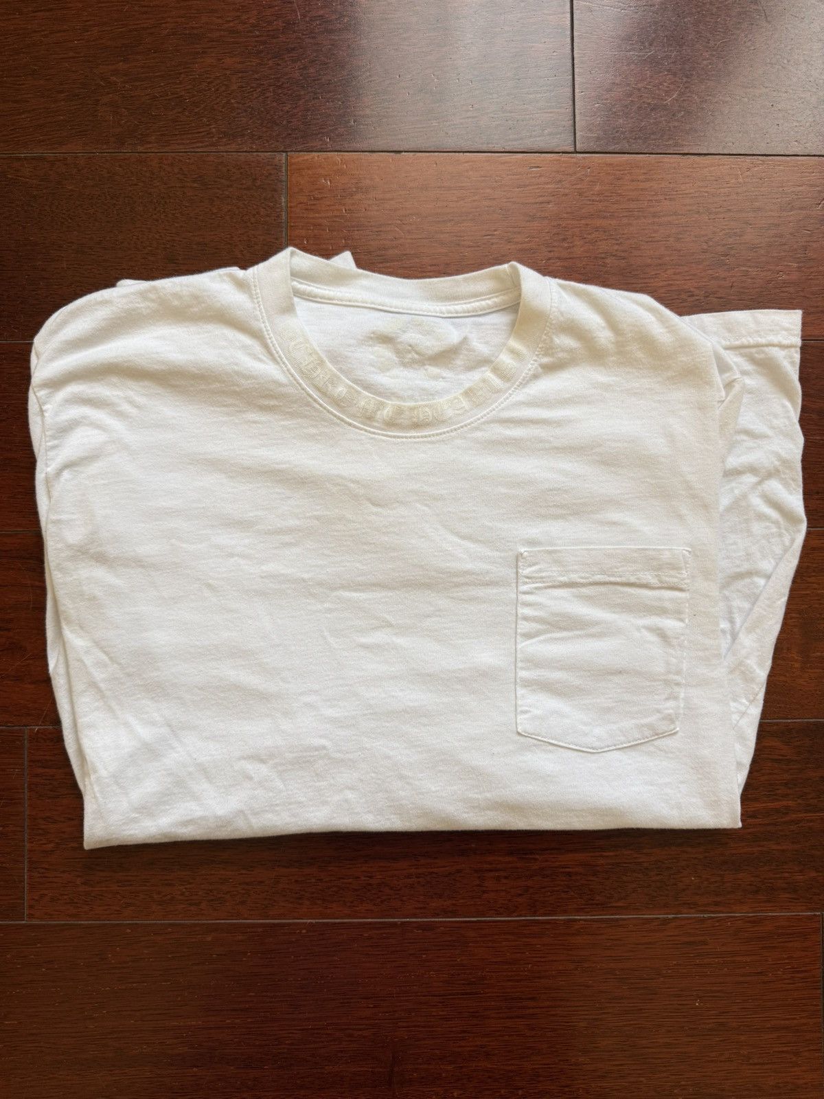 Chrome Hearts Chrome Hearts White Long Sleeve Shirt Size US L / EU 52-54 / 3 - 1 Thumbnail