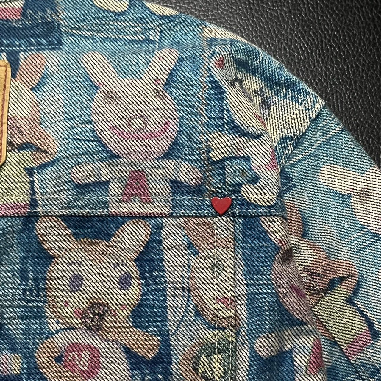 Angel Blue Vintage Angel Blue Self Potrait Mascots Denim Jacket Size M / US 6-8 / IT 42-44 - 10 Thumbnail