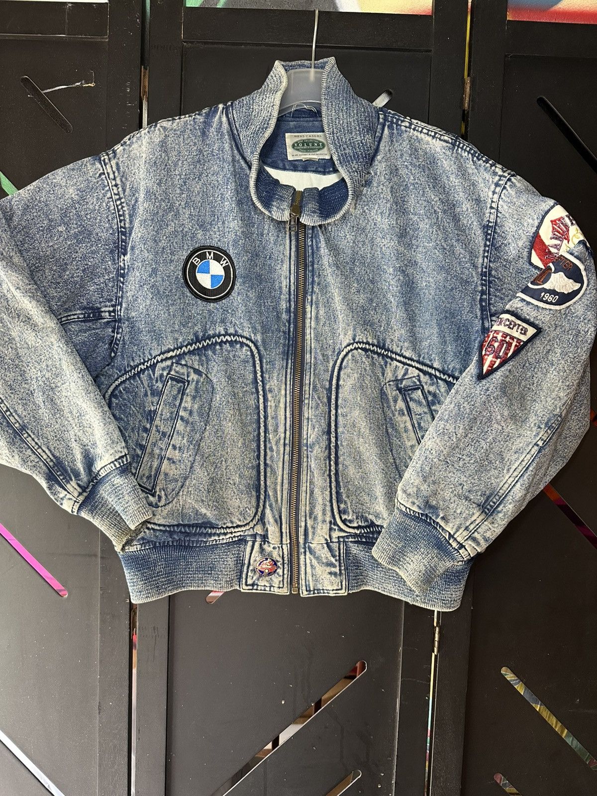 Other Vintage 84’ BMW Denim Jacket Size US M / EU 48-50 / 2 - 1 Thumbnail