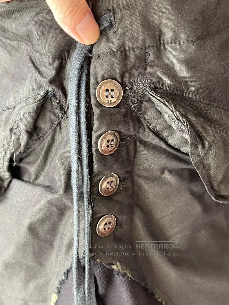 Greg Lauren Greg Lauren size L Side Striped Button-Down Sweatpants Size US 27 - 3 Thumbnail