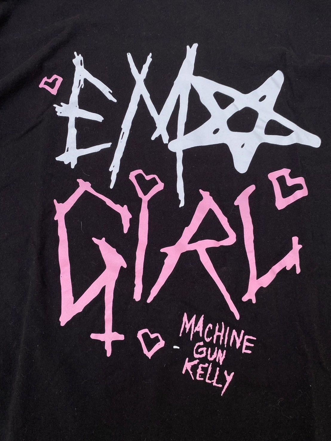 Band Tees Machine Gun Kelly - Emo Girl Promo Tee Size US XL / EU 56 / 4 - 2 Thumbnail
