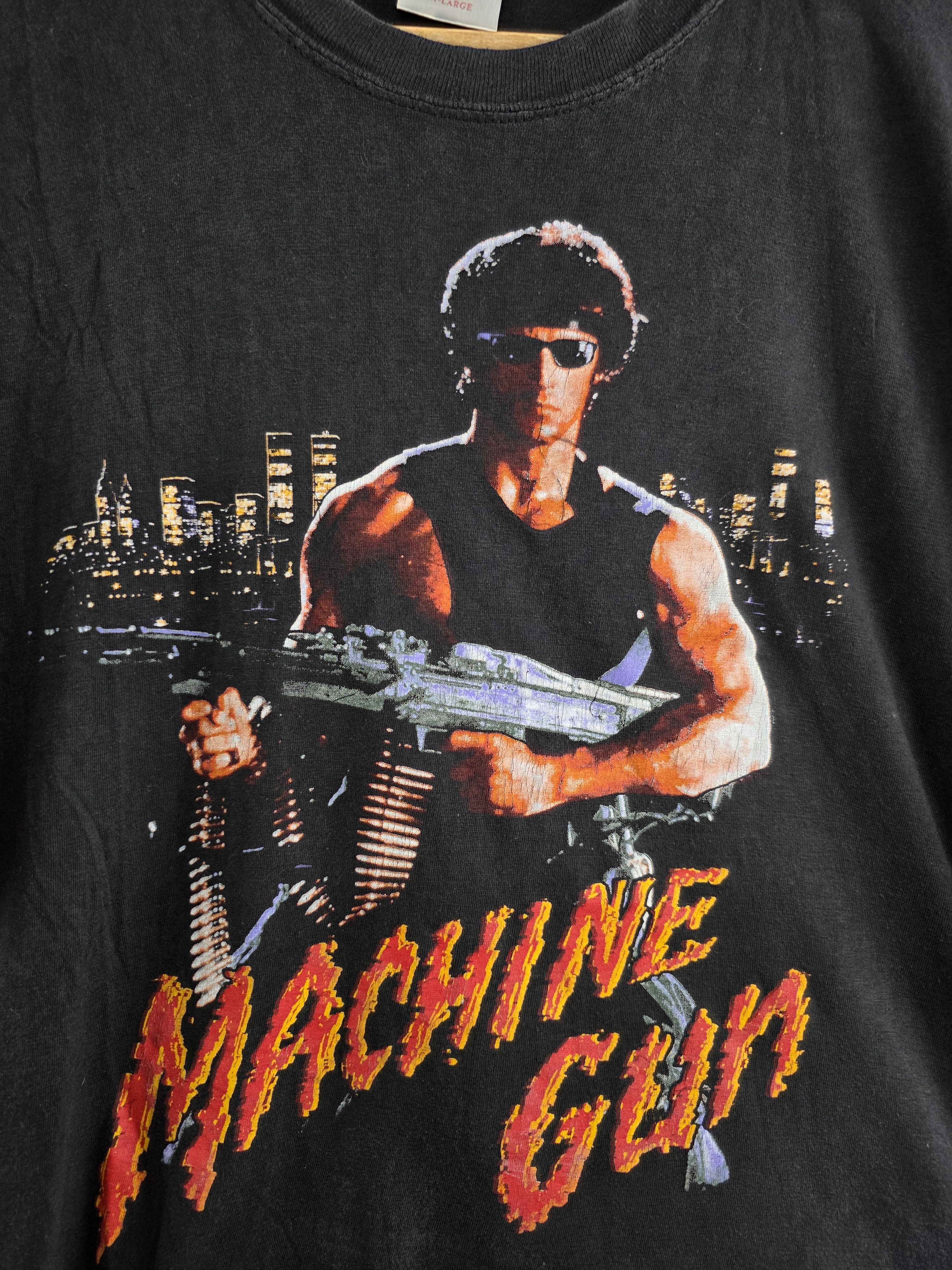Band Tees × Vintage 90s Rambo Sylvester Stalone XL 23" 28" Size US XL / EU 56 / 4 - 3 Thumbnail