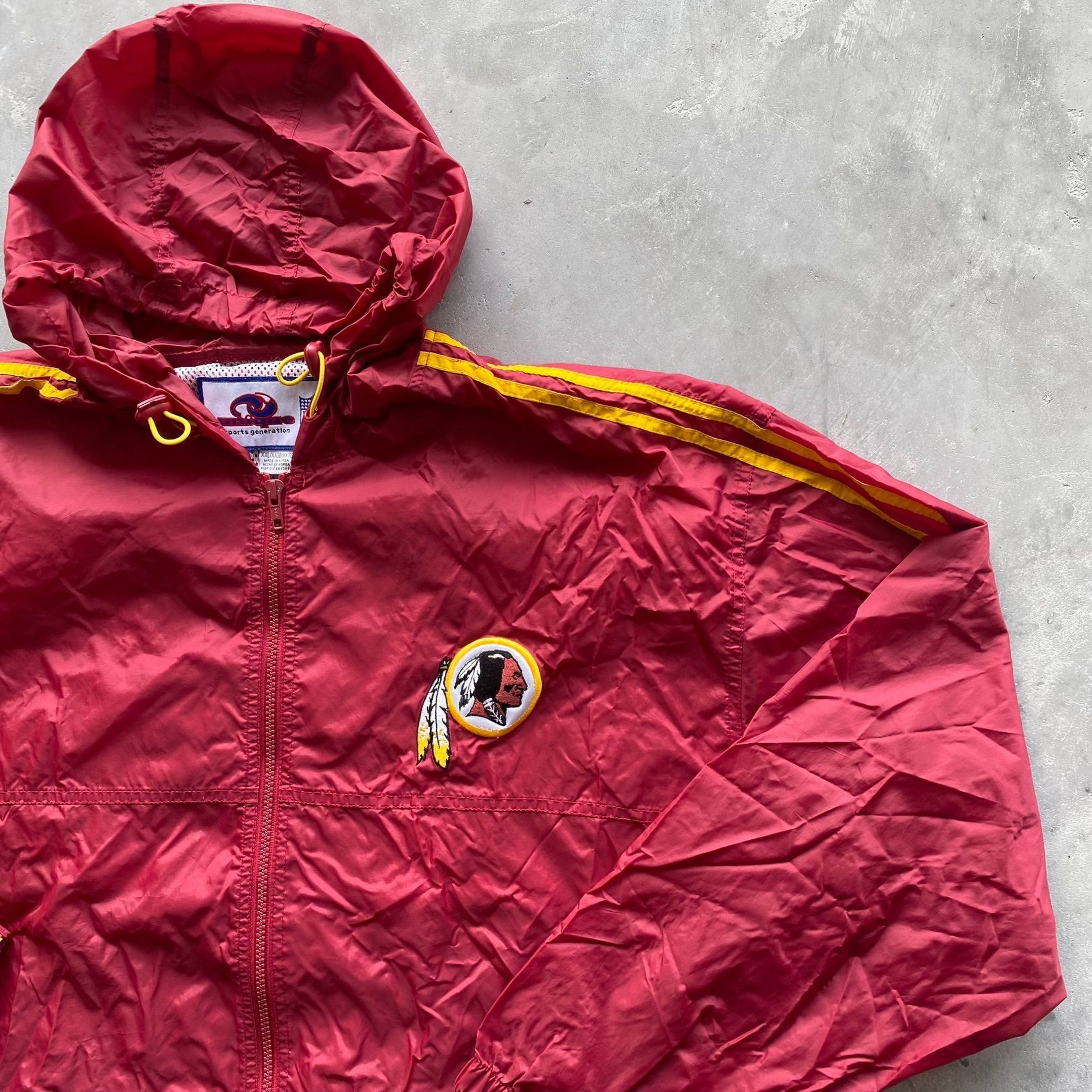 NFL Vintage Y2K Washington Redskins Track Jacket NFL Windbreaker Size US XXL / EU 58 / 5 - 2 Thumbnail