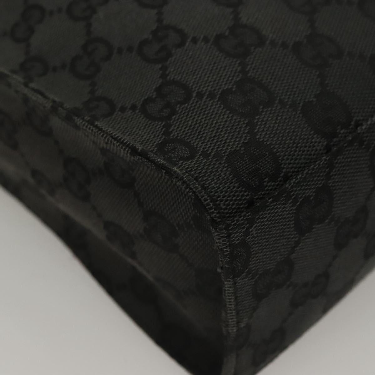 Gucci GUCCI GG Canvas Jackie Shoulder Bag Black Silver 001 3355 Size ONE SIZE - 12 Thumbnail