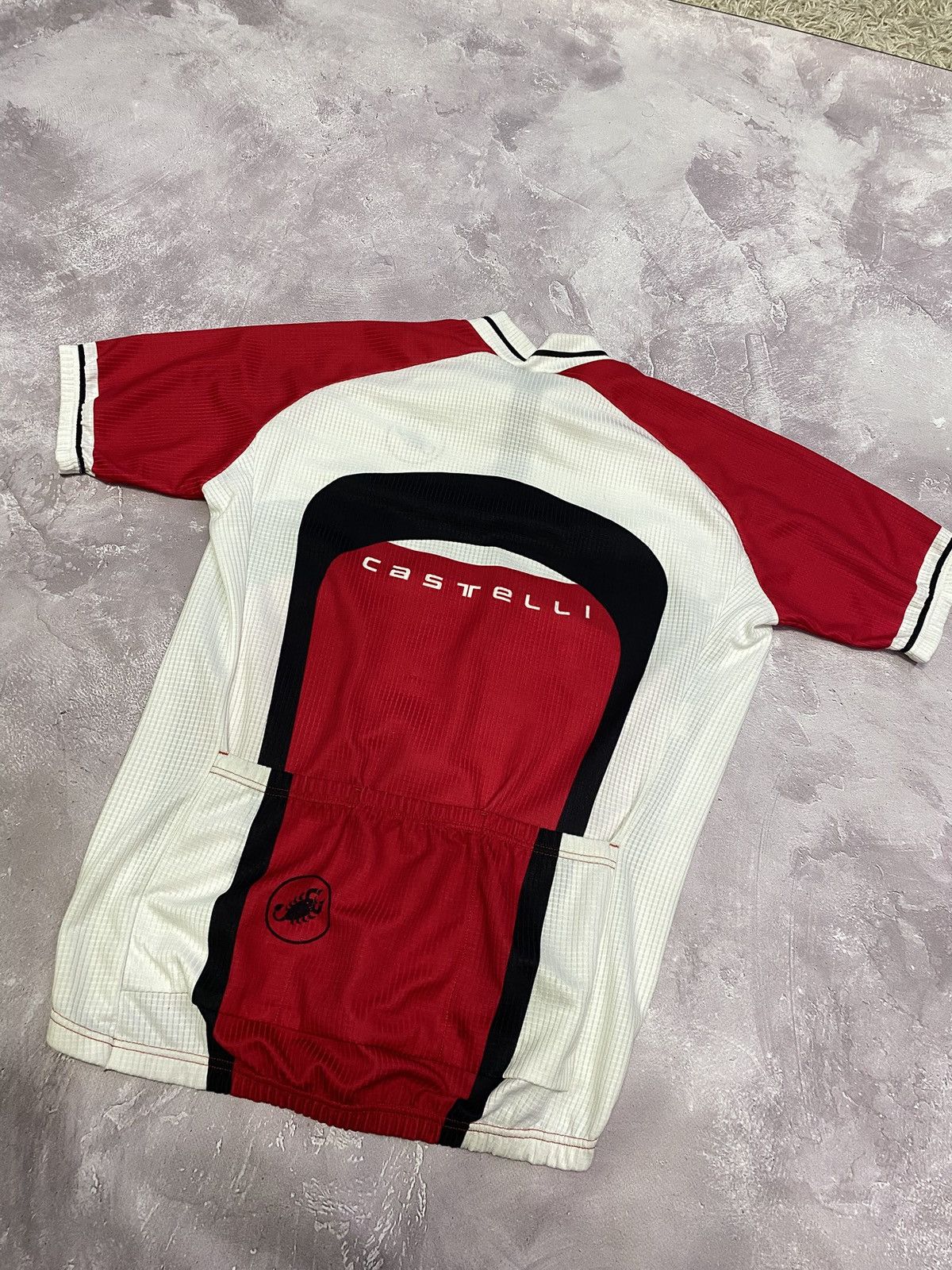 Vintage Vintage Castelli Cycling Jersey Tee Tour de France 90s Y2K Size US L / EU 52-54 / 3 - 8 Thumbnail