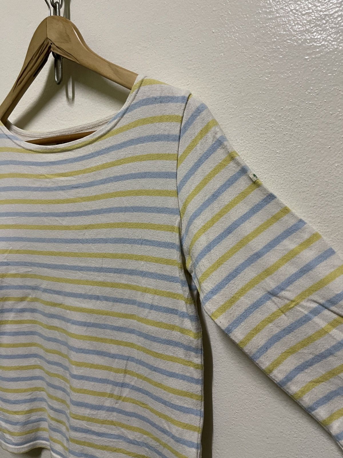 Beams Plus × Japanese Brand Beams Heart Boat Neck Stripe T Shirt Size S / US 4 / IT 40 - 4 Thumbnail