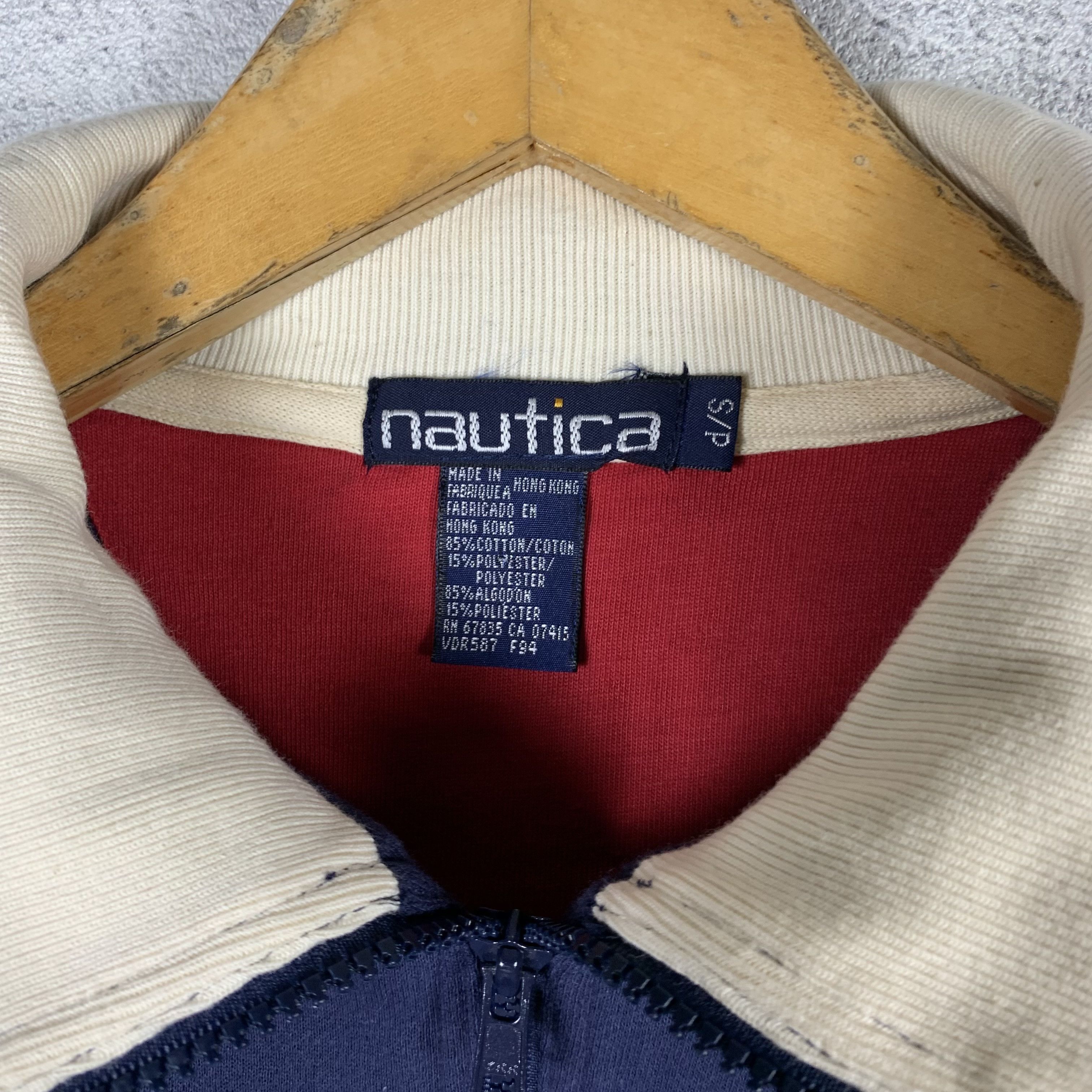 Nautica Vintage Nautica Halfzip Sweatshirt Crewneck Size US M / EU 48-50 / 2 - 4 Thumbnail