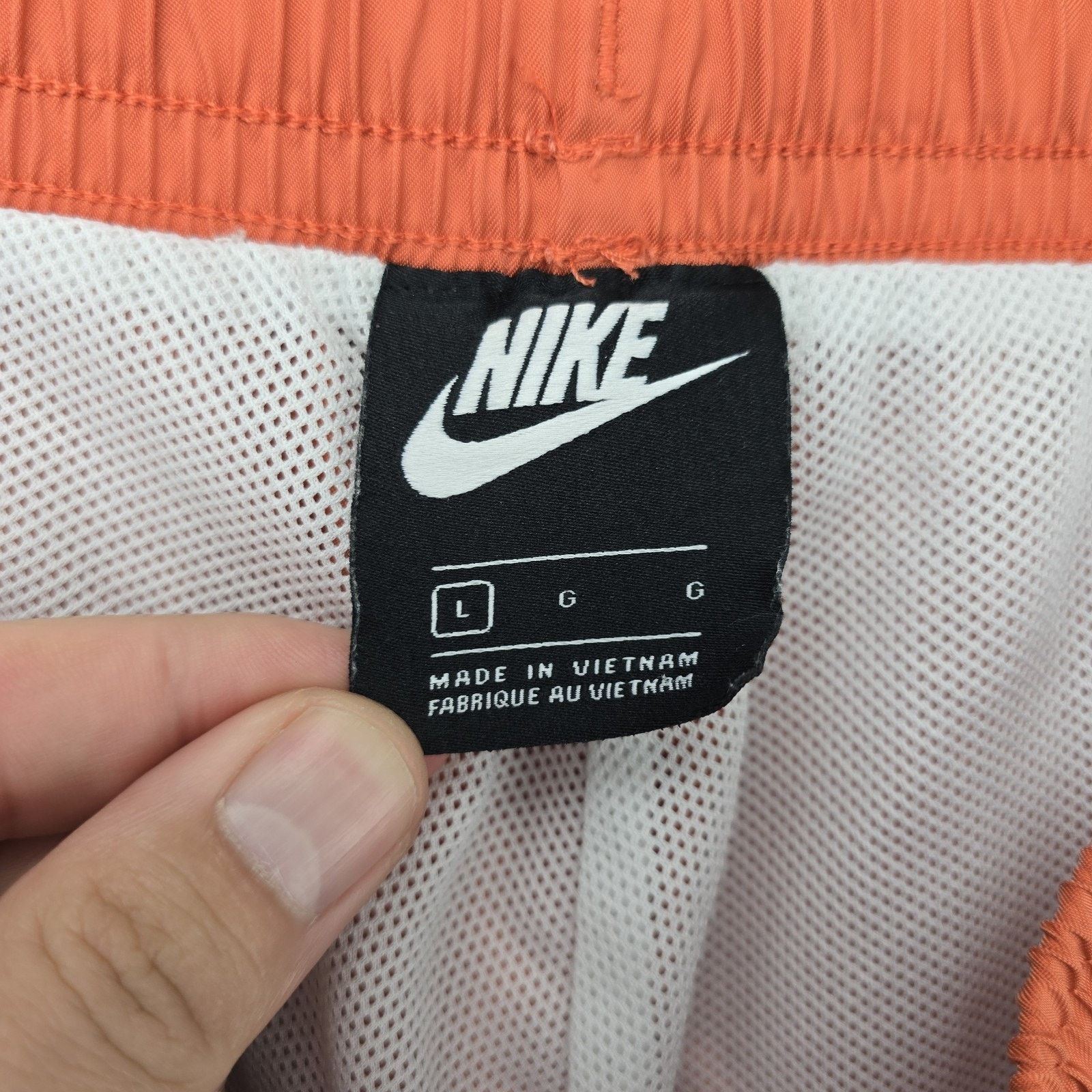Nike Nike City Edition Woven Shorts Mens Large White Orange Size US 32 / EU 48 - 5 Thumbnail