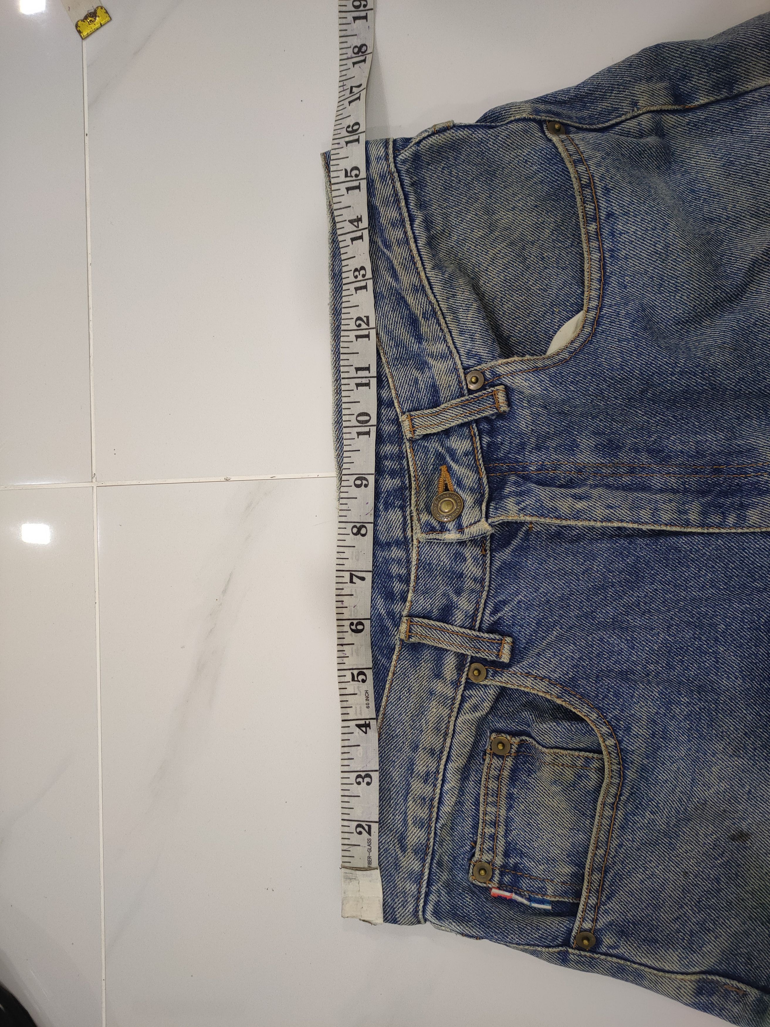 Pepsi 30×29 💥 VINTAGE PEPSI FADED DISTRESSED JEANS PANTS Size US 30 / EU 46 - 15 Thumbnail
