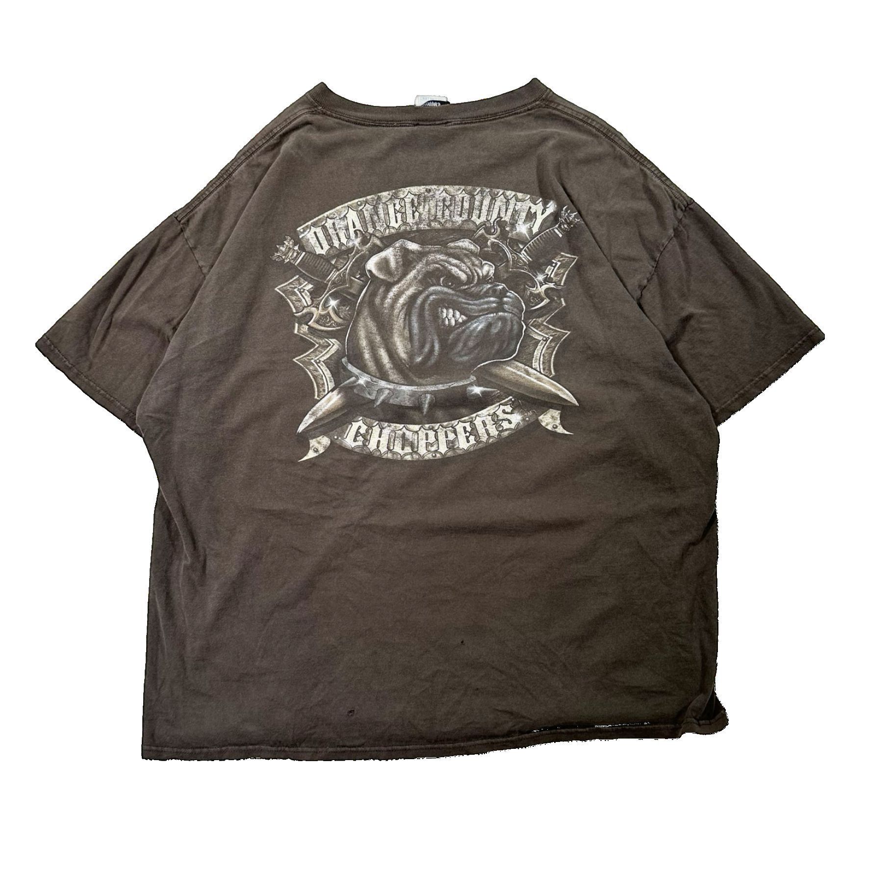 Vintage Vintage Orange County Choppers Graphic Dog T Shirt Size US XXL / EU 58 / 5 - 4 Thumbnail