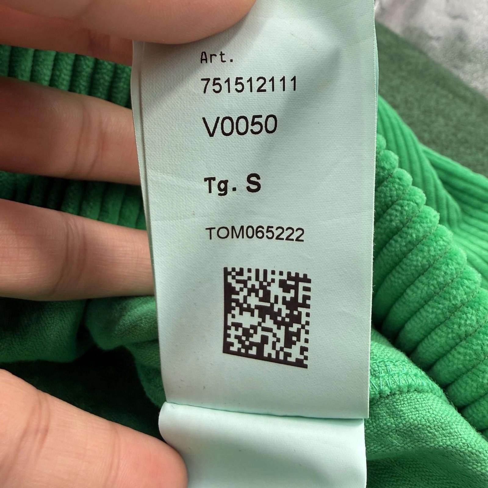 Stone Island Stone Island Micro Green Corduroy Button Up Size US S / EU 44-46 / 1 - 8 Thumbnail