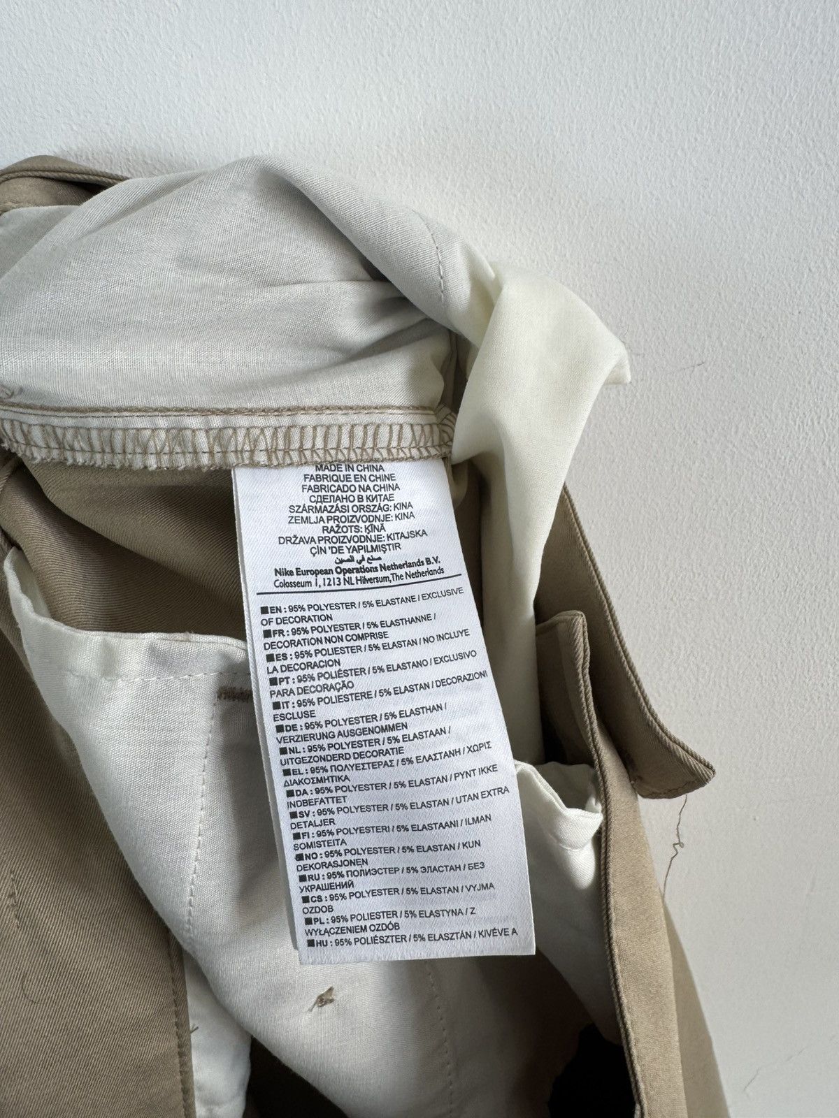 Nike Vintage Nike Golf Beige Classic Pants Size US 36 / EU 52 - 5 Thumbnail