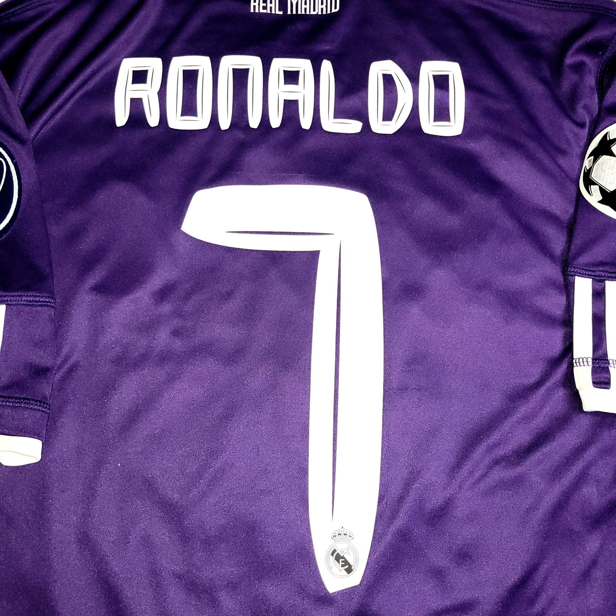 Adidas Ronaldo Real Madrid 2010 2011 UEFA Third Soccer Jersey XL Size US XL / EU 56 / 4 - 4 Thumbnail
