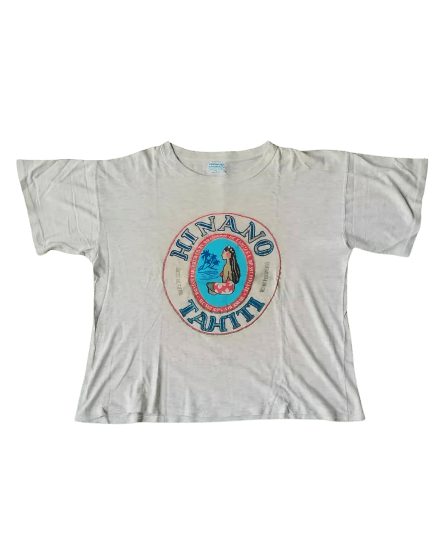 Vintage Vintage 80s-90s Hinano Tahiti Beer Hawaii Surf Tees Size US L / EU 52-54 / 3 - 1 Thumbnail