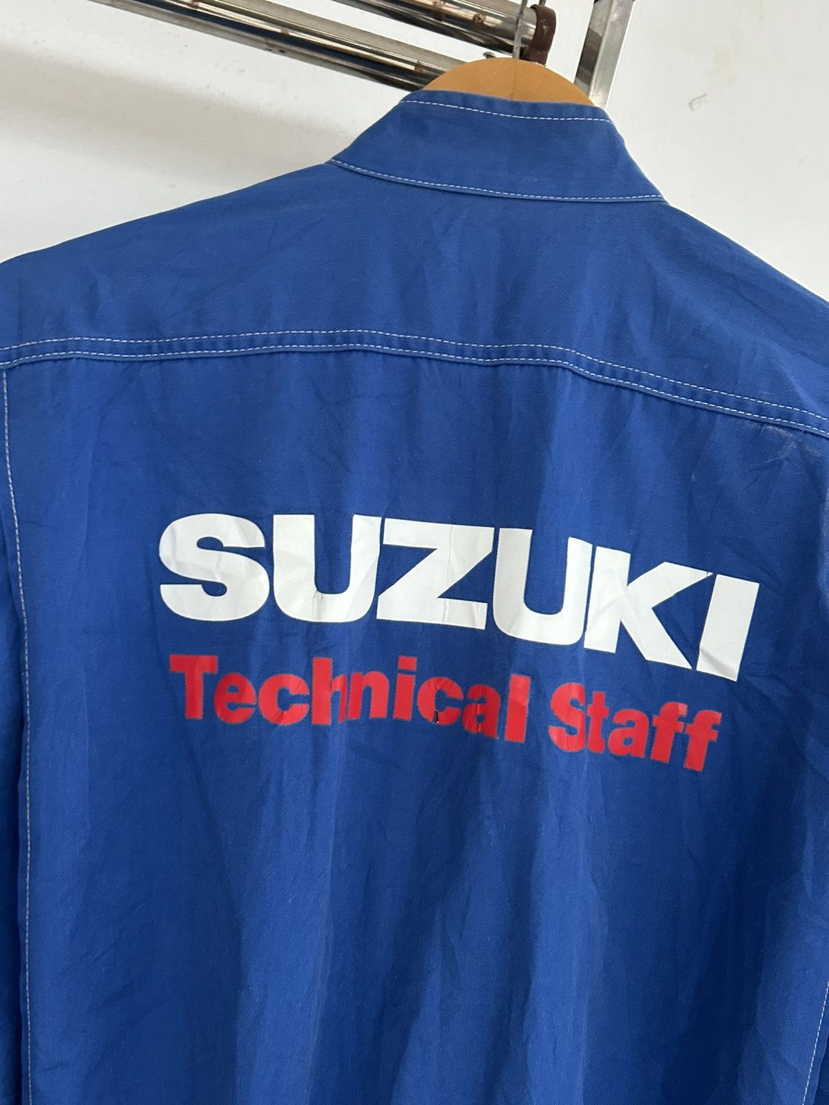Suzuki Technical Staff Vintage Coverall Blue