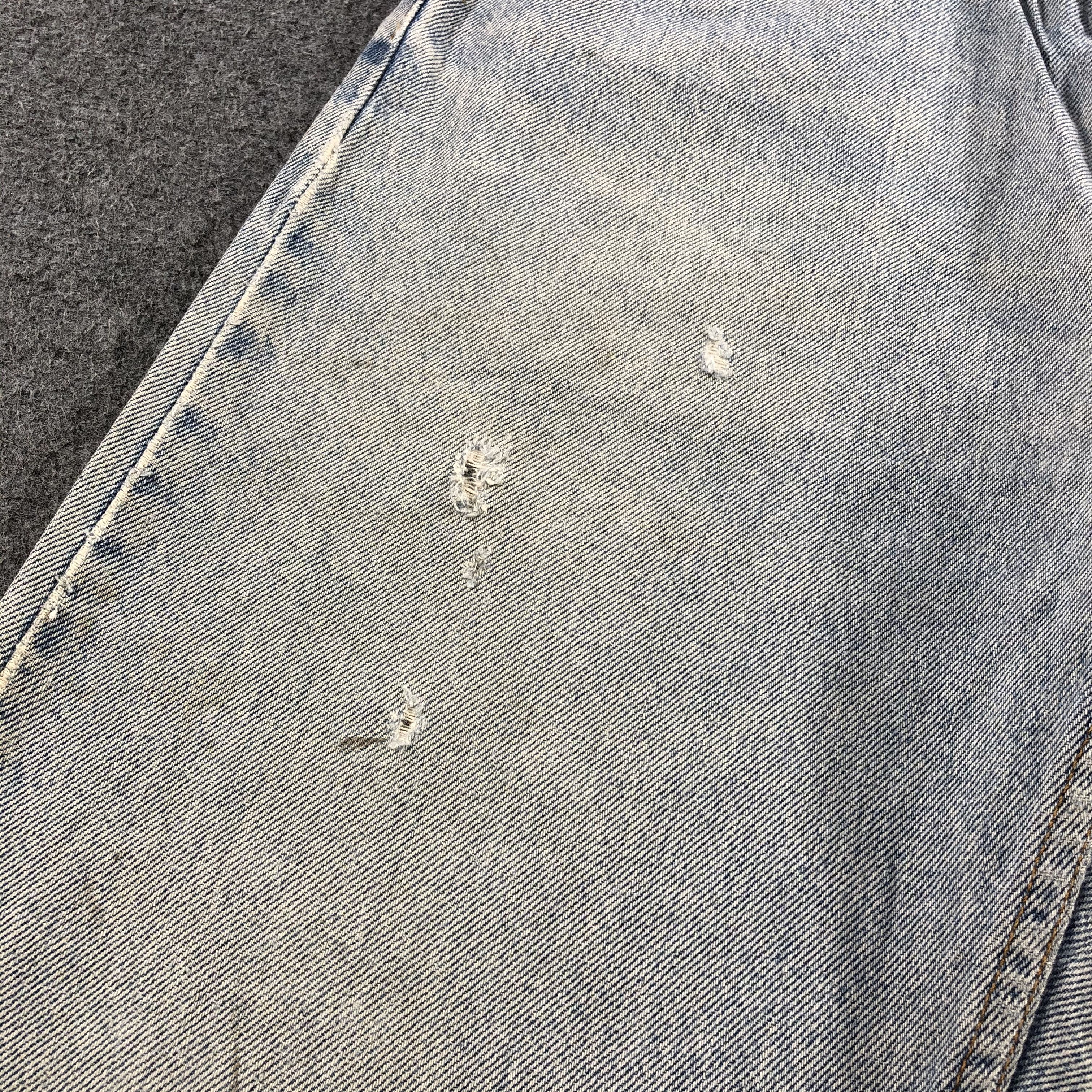 Levi's Vintage 90s Light Wash Levis 505 Jeans-J1987 Size US 32 / EU 48 - 13 Thumbnail