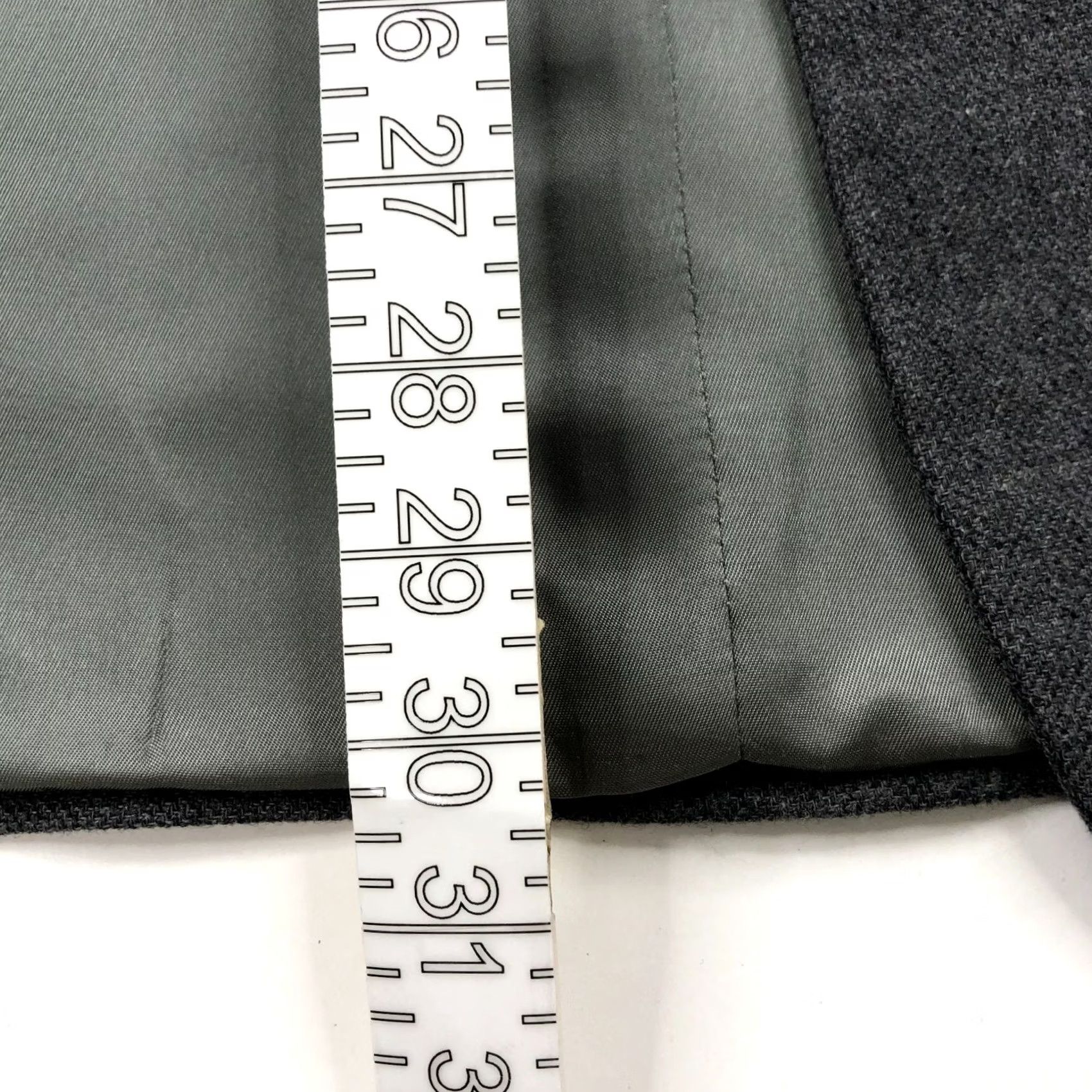 Brooks Brothers Brooks Brothers Blazer Sport Coat Jacket Gray 100% Wool Regular Fit Three-Button Notch Lapel Vintage VTG 41 Men Size 42R - 7 Thumbnail