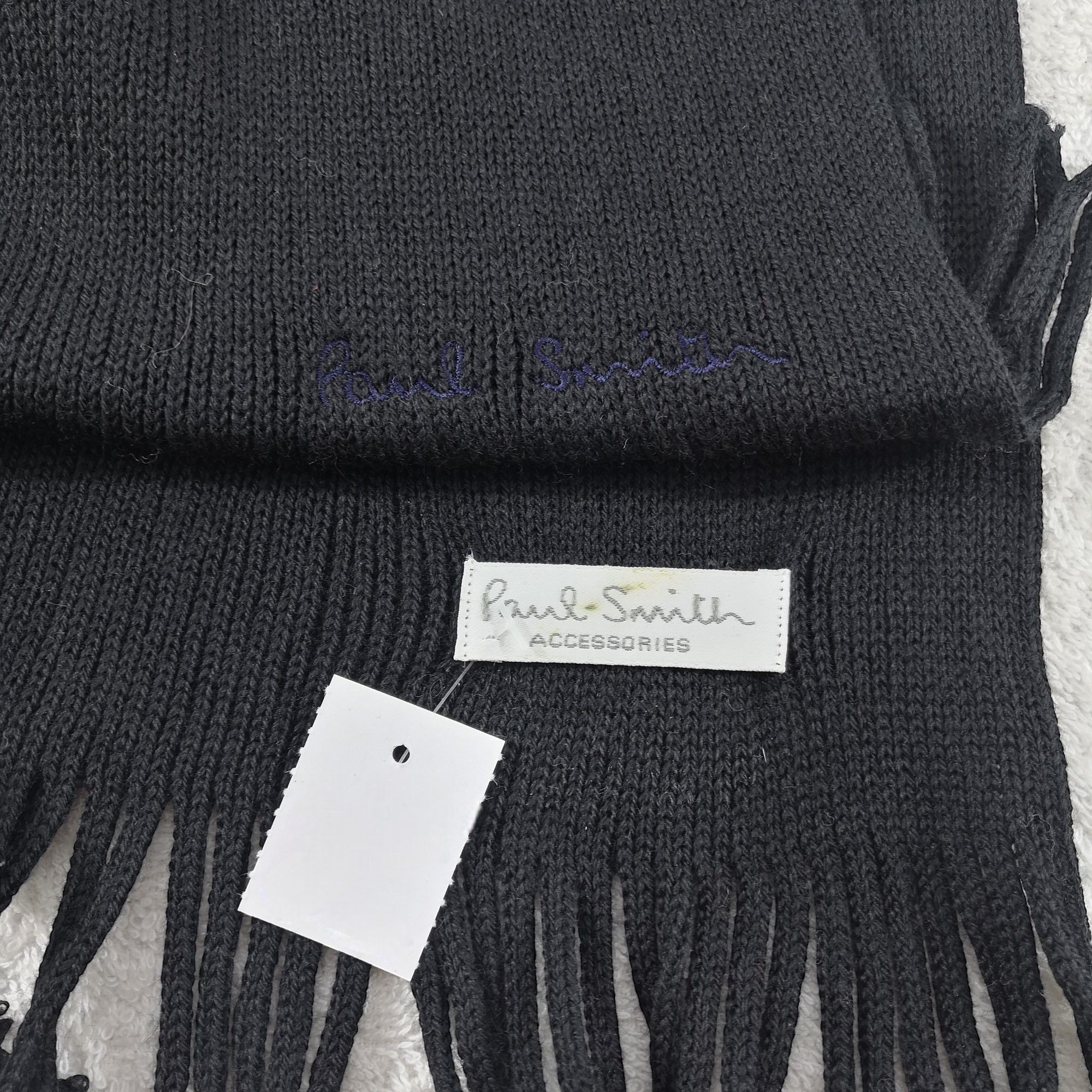 Paul Smith Vintage Paul Smith Scarf Wool Cashmere Scarves. Size ONE SIZE - 4 Thumbnail