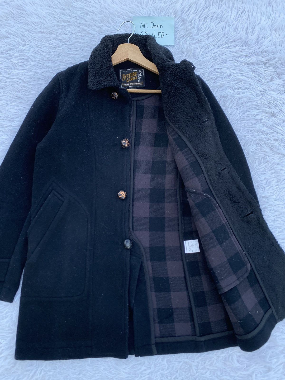 Hysteric Glamour Rare Hysteric Glamour Long Wool Jacket Size US M / EU 48-50 / 2 - 10 Thumbnail