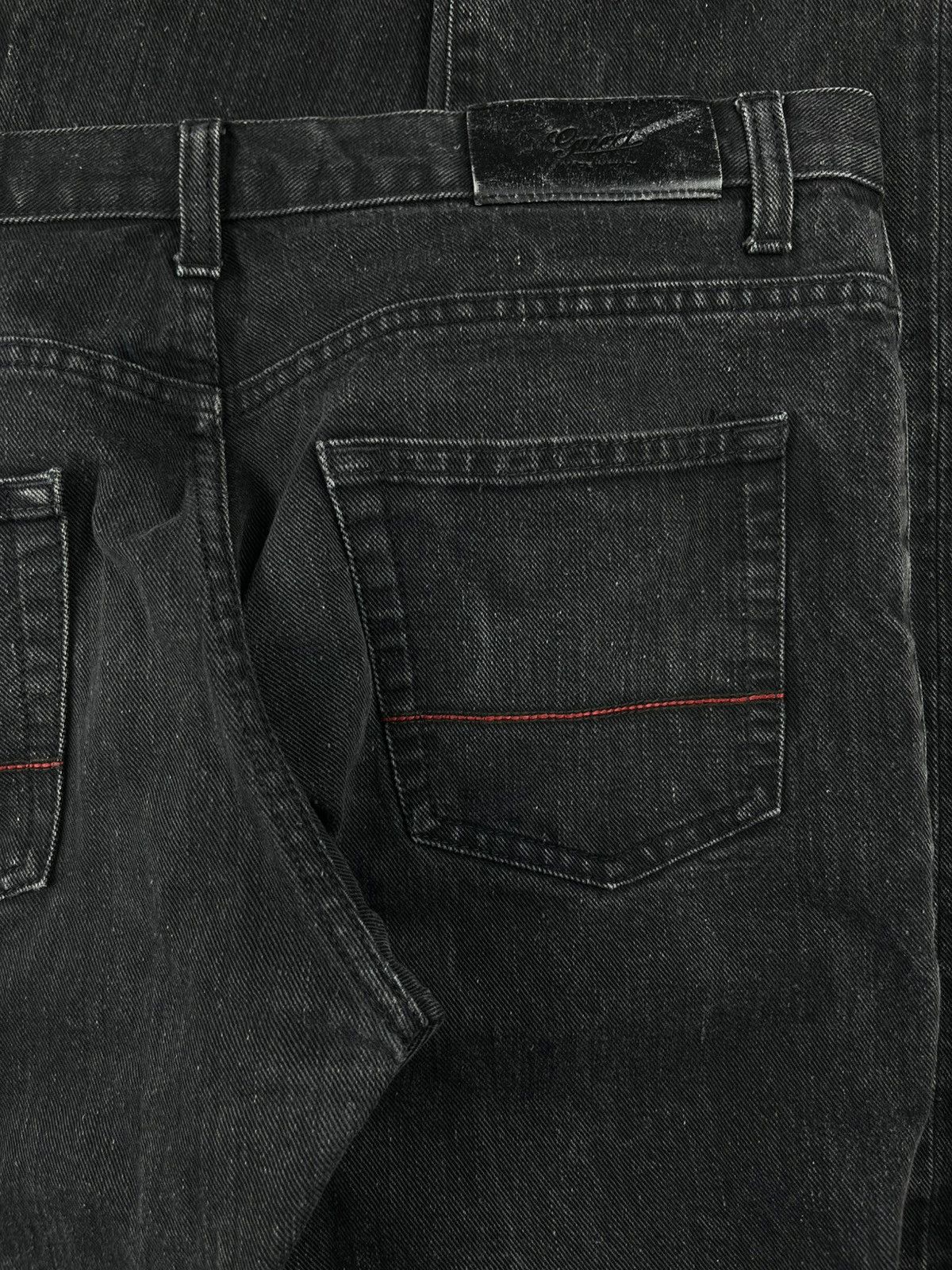 Gucci Gucci Tom Ford Leather Patch Slim Leg Denim Jeans Size US 30 / EU 46 - 4 Thumbnail