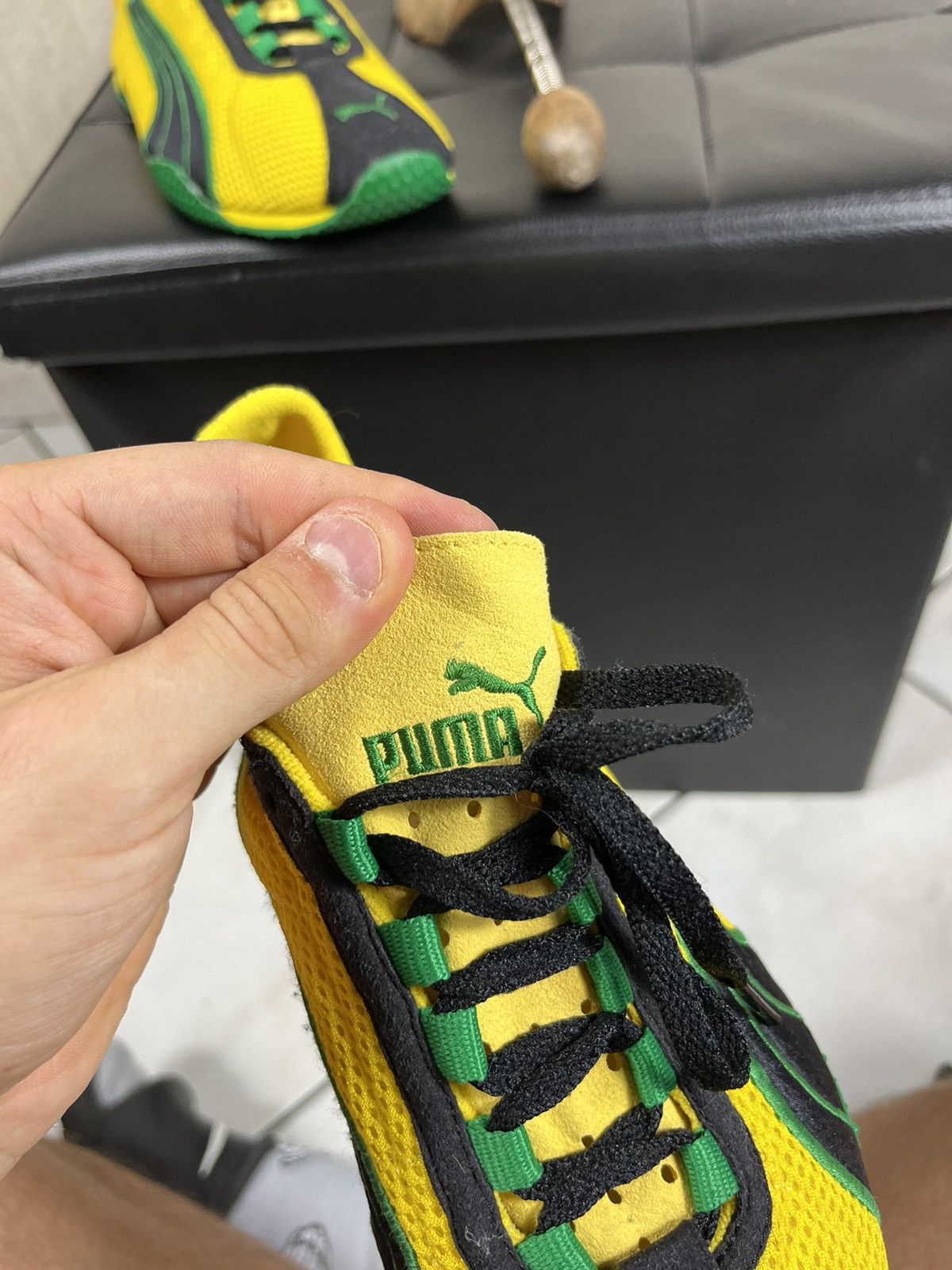 Puma × Vintage Vintage Puma speed cat mesh Jamaica shoes y2k sneakers Size US 7 / EU 40 - 17 Thumbnail