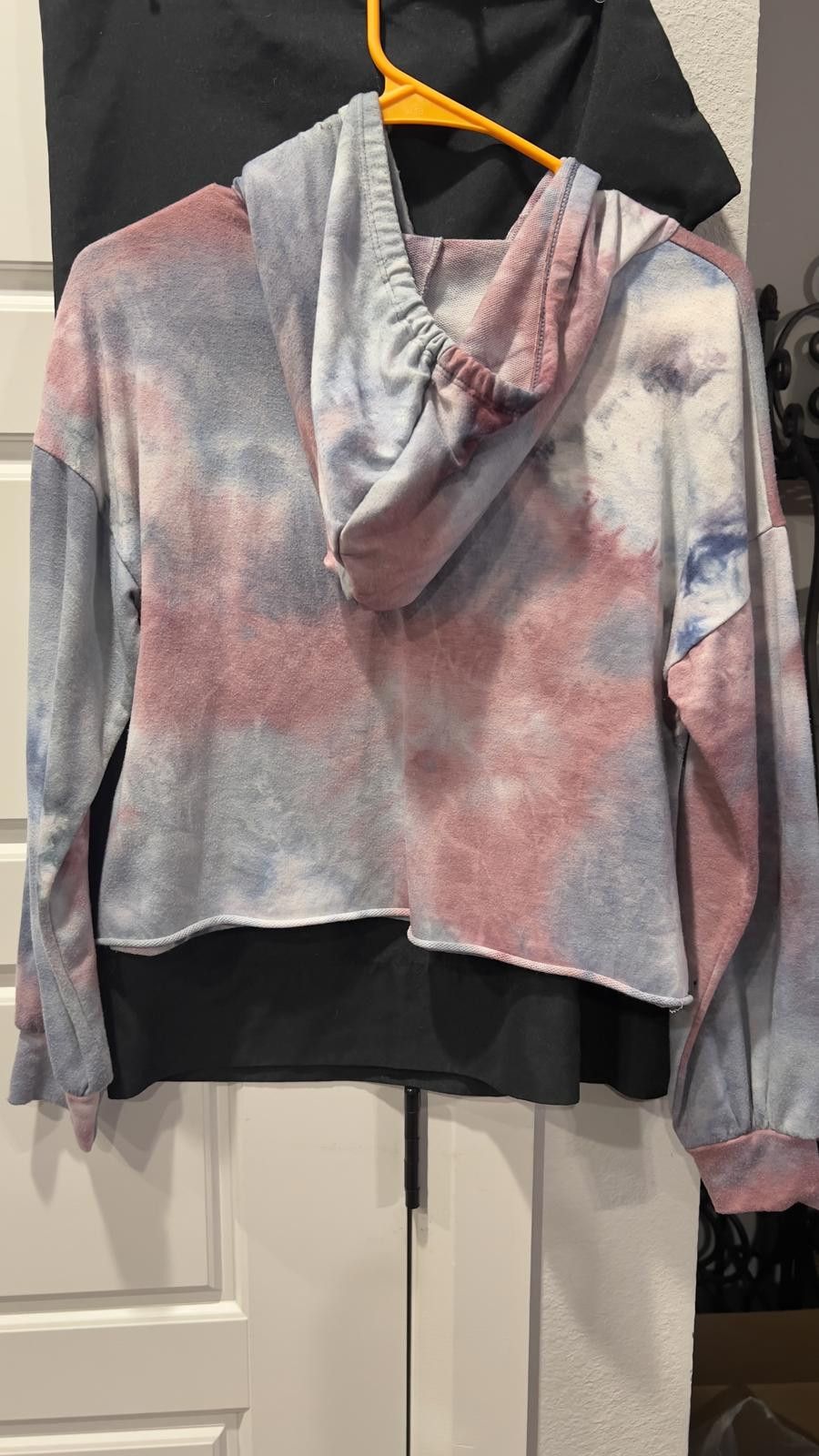 Unknown London Cute Tie-Dye Hoodie 'I'd Be Lost Without My Dog' Size S / US 4 / IT 40 - 3 Thumbnail