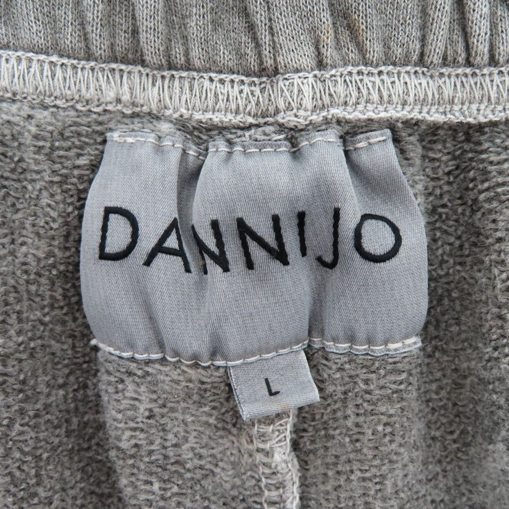 Vintage VINTAGE Dannijo Womens Sweat Shorts Gray Tie Dye Large Lounge Raw Hem Activewear Casual Womens Size 36" / US 14 / IT 50 - 5 Thumbnail