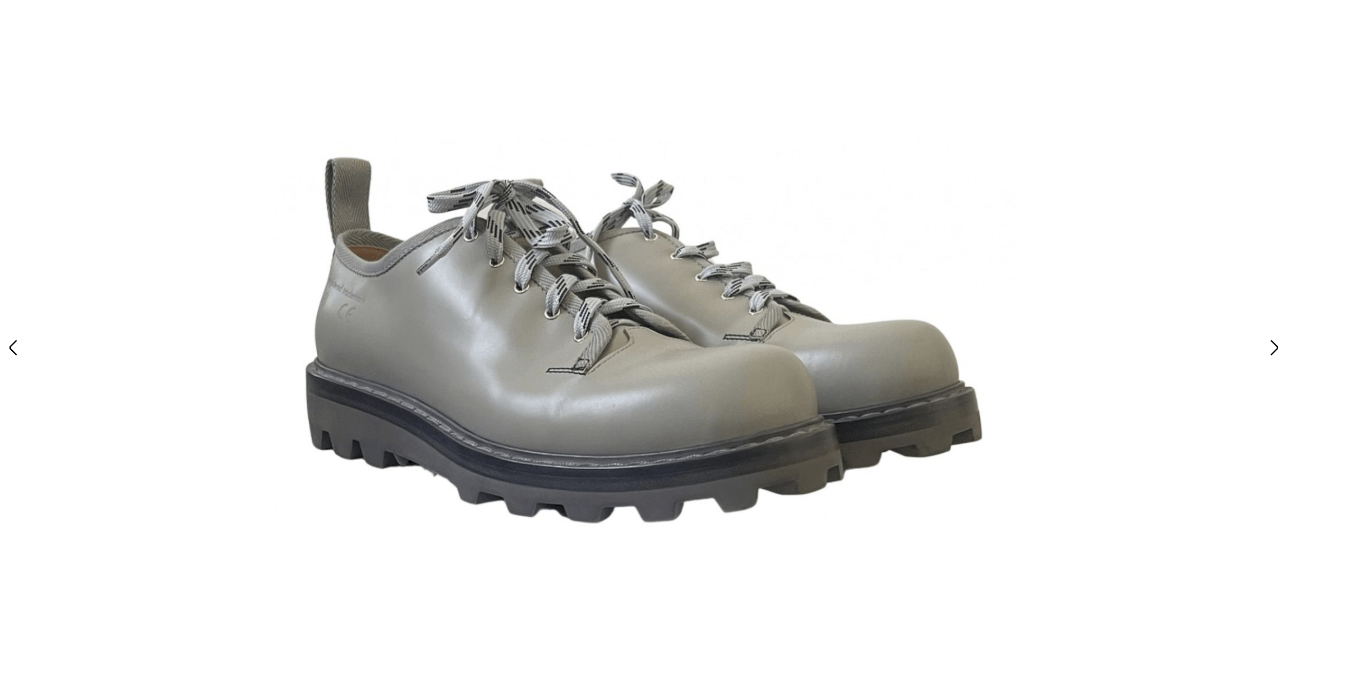 image of Oamc Exit Derby Size 44 Silver Grey Shoes, Men's
