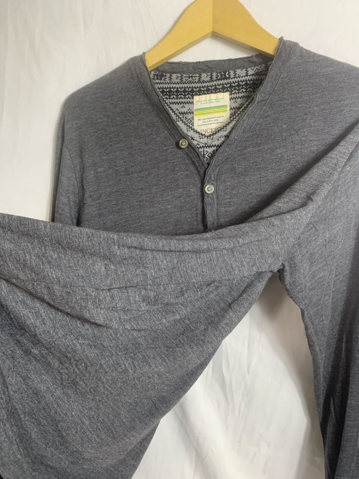 Japanese Brand Incept Longsleve doublelayer style Size US M / EU 48-50 / 2 - 11 Thumbnail