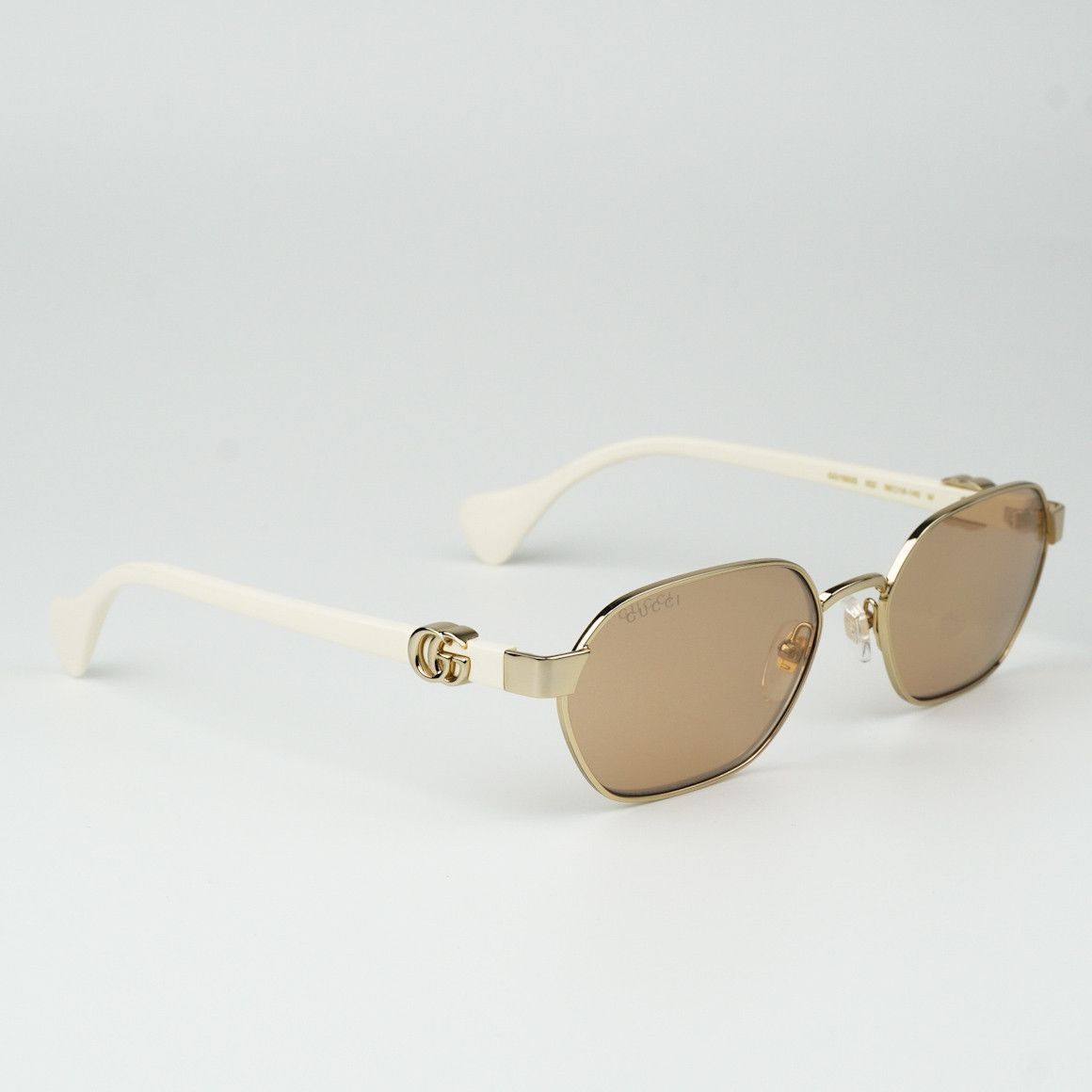 Gucci NEW Gucci GG1593S 002 Geometric Unisex Sunglasses GG 1593S Size ONE SIZE - 6 Thumbnail