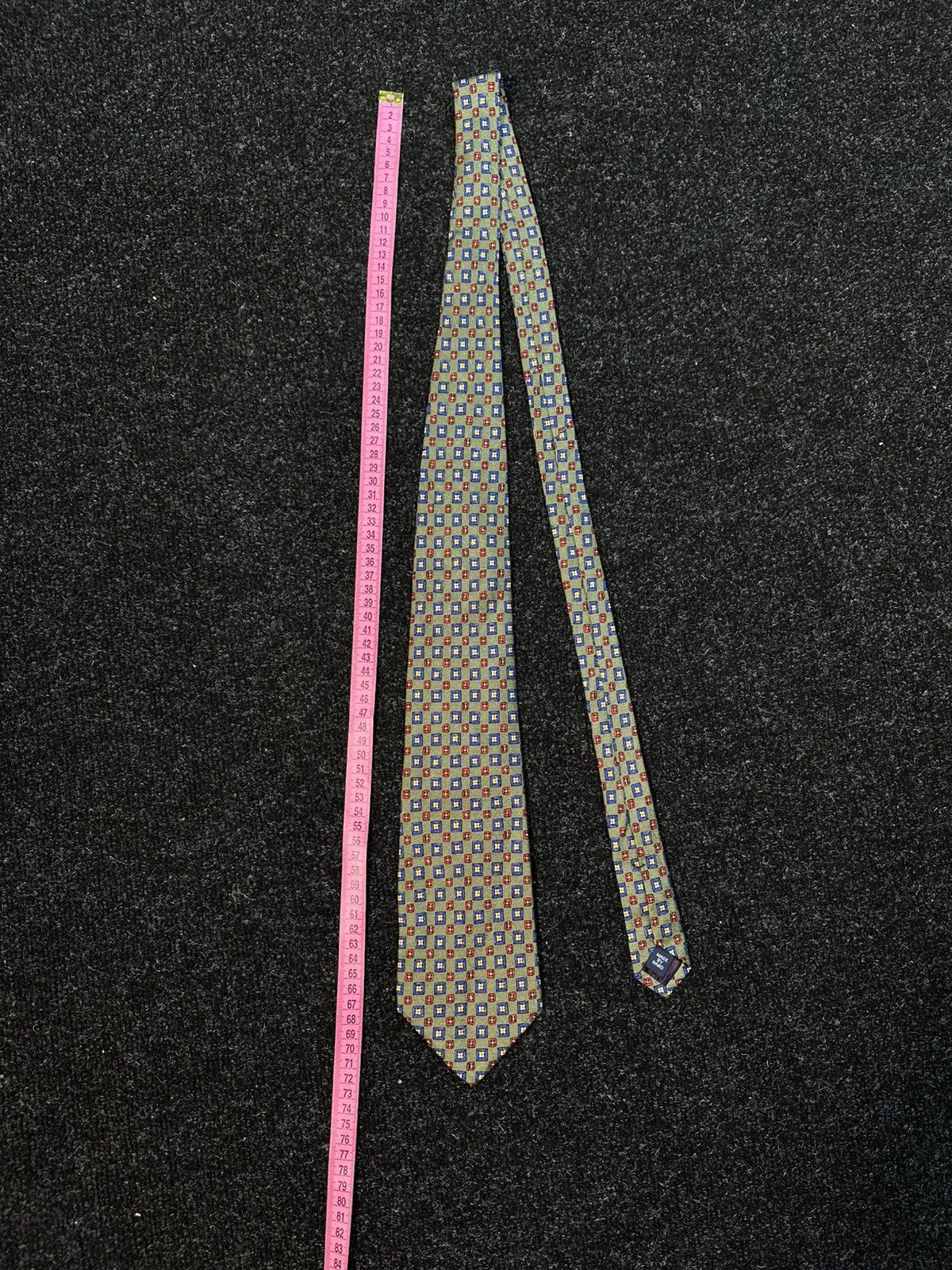 Polo Ralph Lauren Polo Ralph Lauren Geometric Silk Tie USA Vintage Size ONE SIZE - 8 Thumbnail