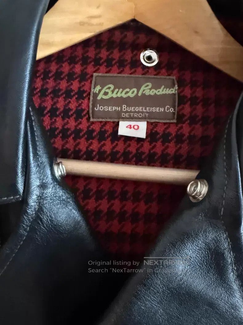Buco Buco Leather coat Size US L / EU 52-54 / 3 - 3 Thumbnail