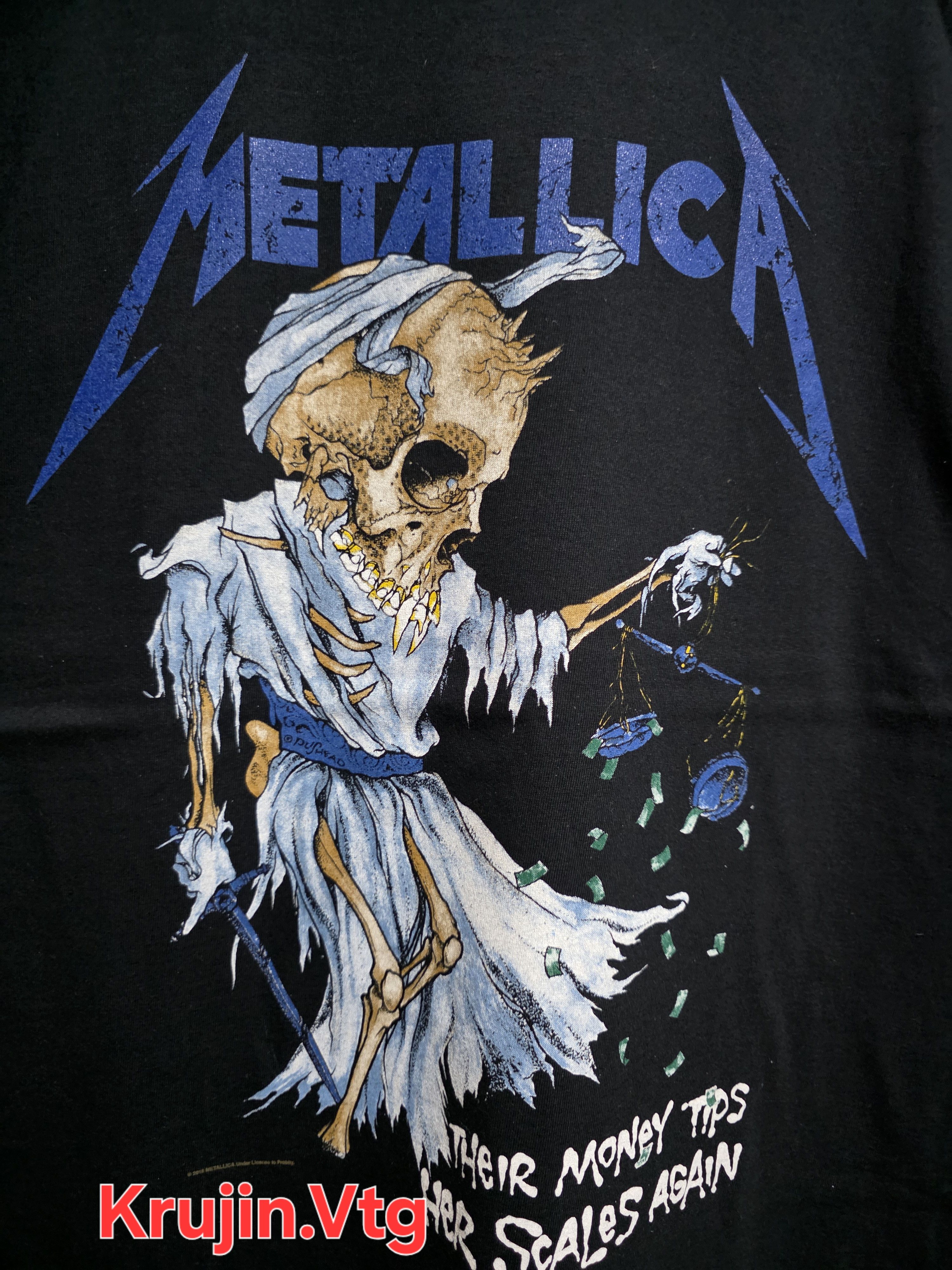 Other Metallica Lady Justice in a skeleton version Size US L / EU 52-54 / 3 - 2 Thumbnail