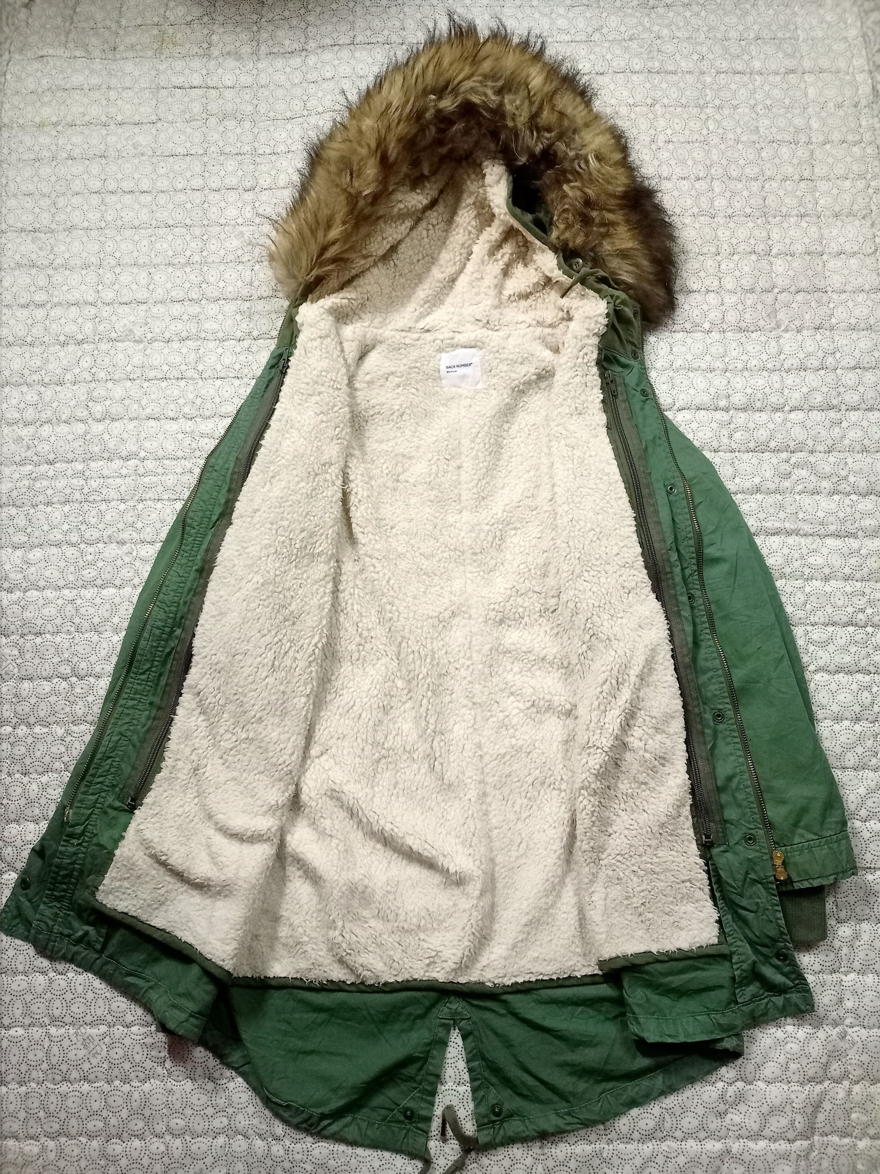 Japanese Brand Rare🔥 Back Number Parkat Jacket Size US S / EU 44-46 / 1 - 3 Thumbnail