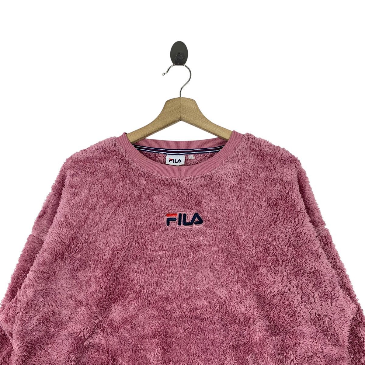 Fila FILA Casualwear Sportswear Center Logo Sweatshirt Pullover Size L / US 10 / IT 46 - 3 Thumbnail