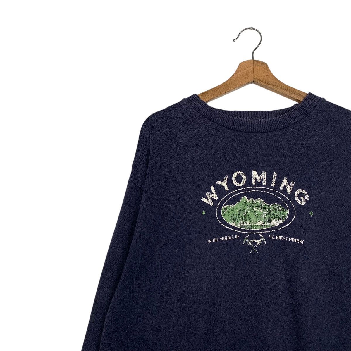 Uniqlo Wyoming Crewneck Sweatshirt Size US XL / EU 56 / 4 - 6 Thumbnail