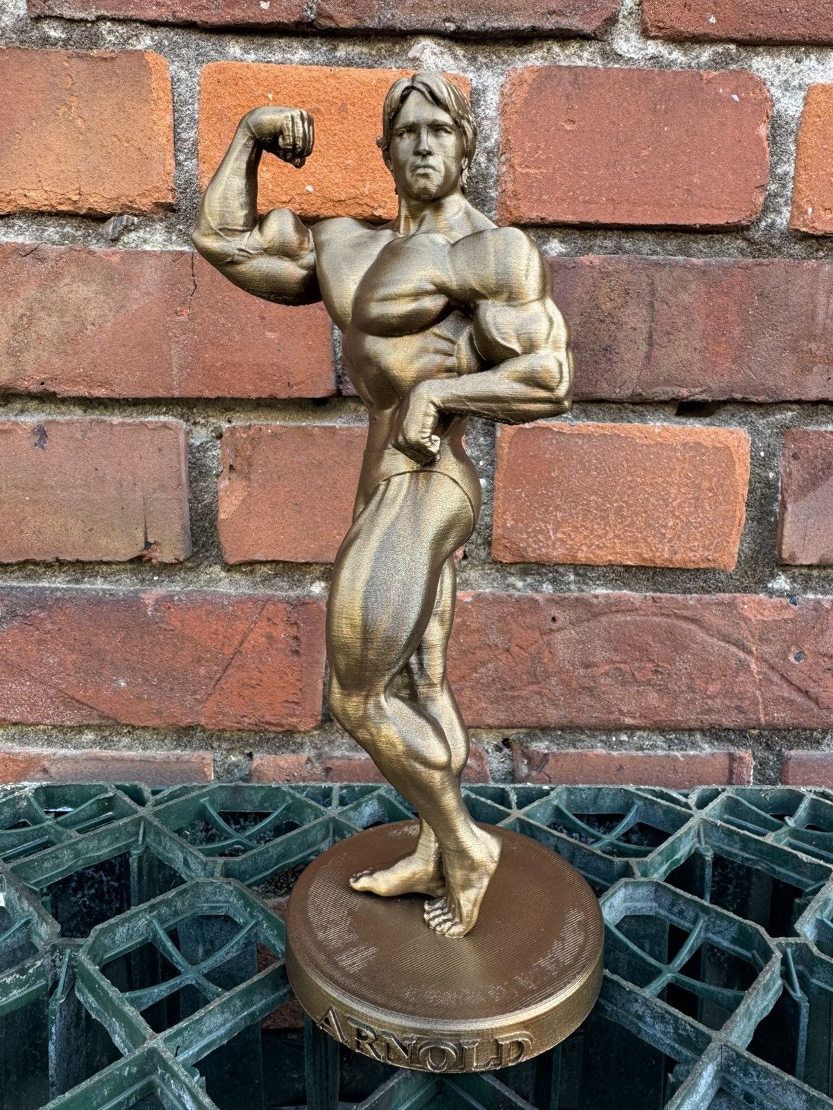 Other Gym statue Arnold Schwarzenegger 37cm Size ONE SIZE - 2 Thumbnail