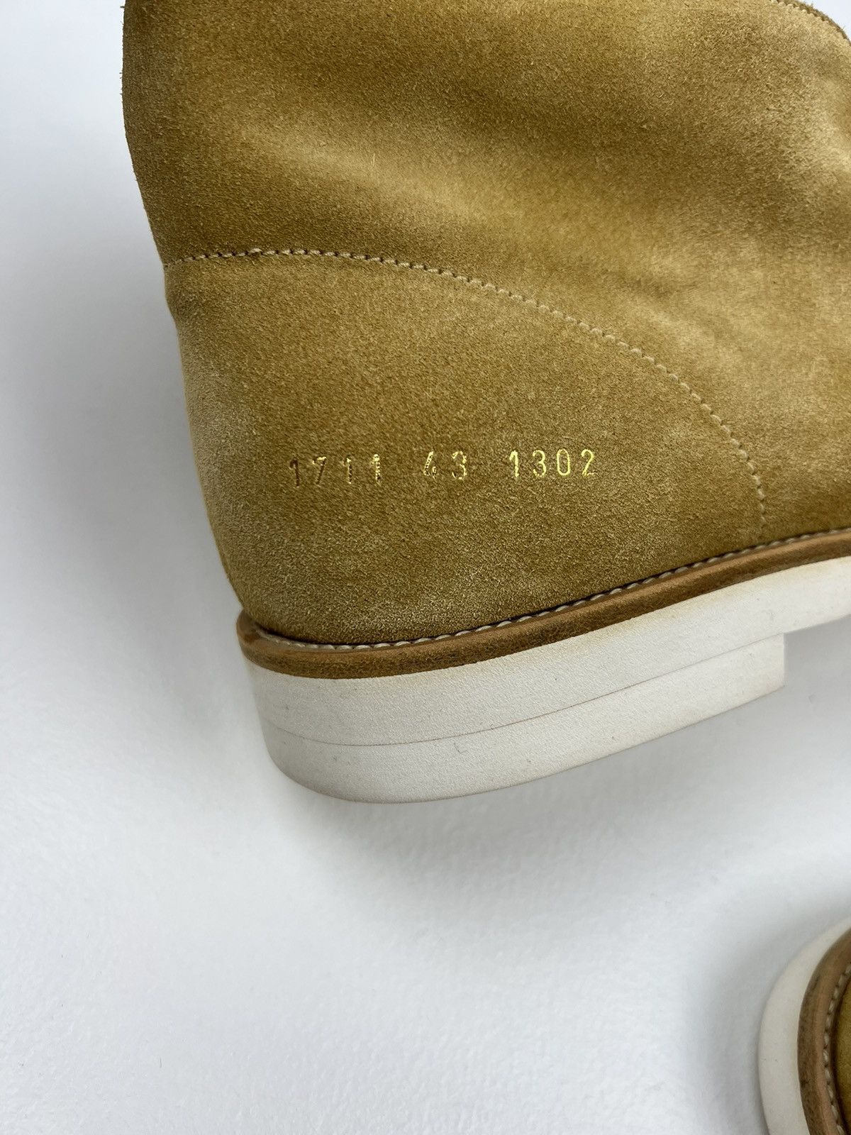 Common Projects COMMON PROJECTS Boots Suede Desert Chukka Shoes Lace Up Mens Size US 10 / EU 43 - 9 Thumbnail