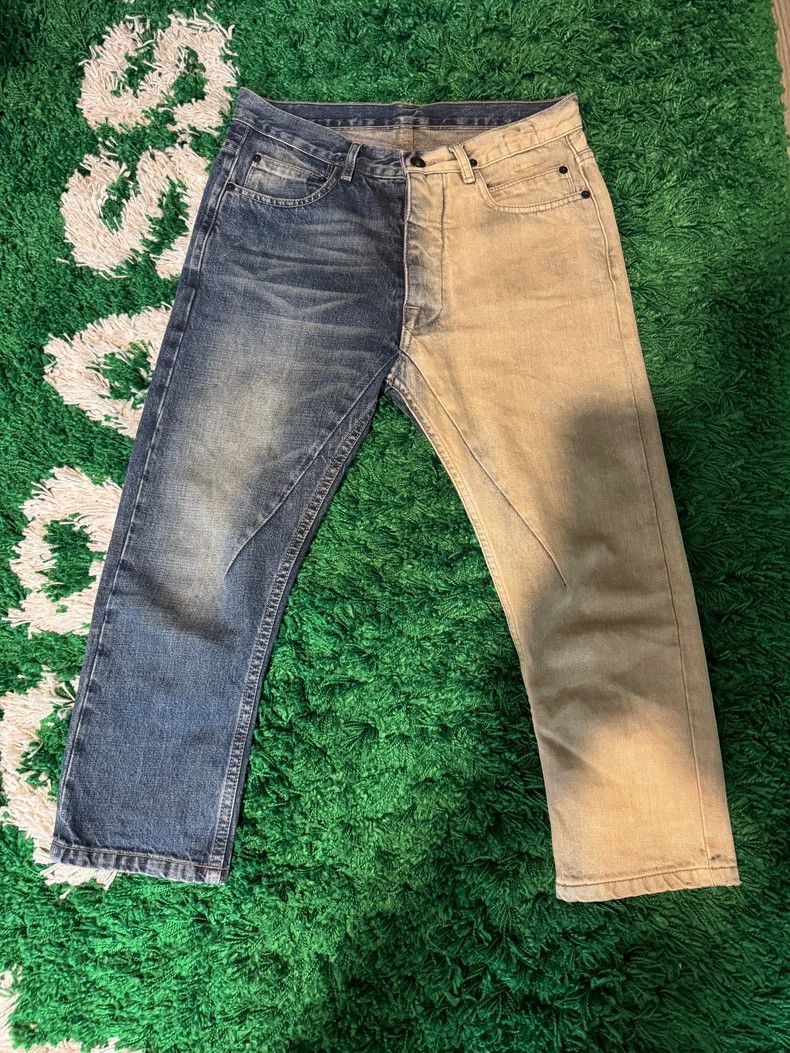 Rick Owens Rick Owens Ro Yin Yang Denim Pants Size US 27 - 1 Thumbnail