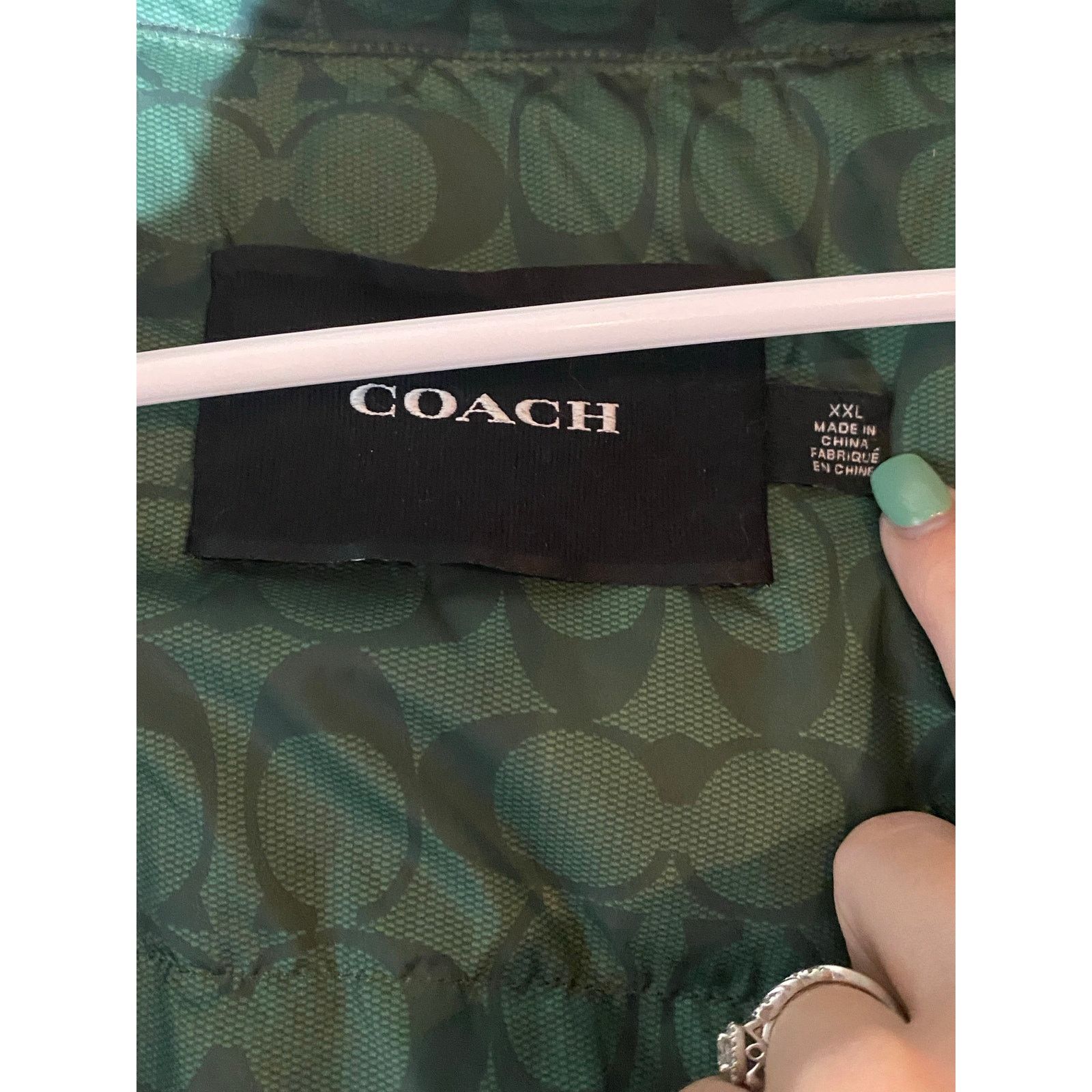 Coach Coach 3-in-1 Parka Sherling Down Puffer Removable Liner Hood Size 3XL / US 20-22 - 14 Thumbnail