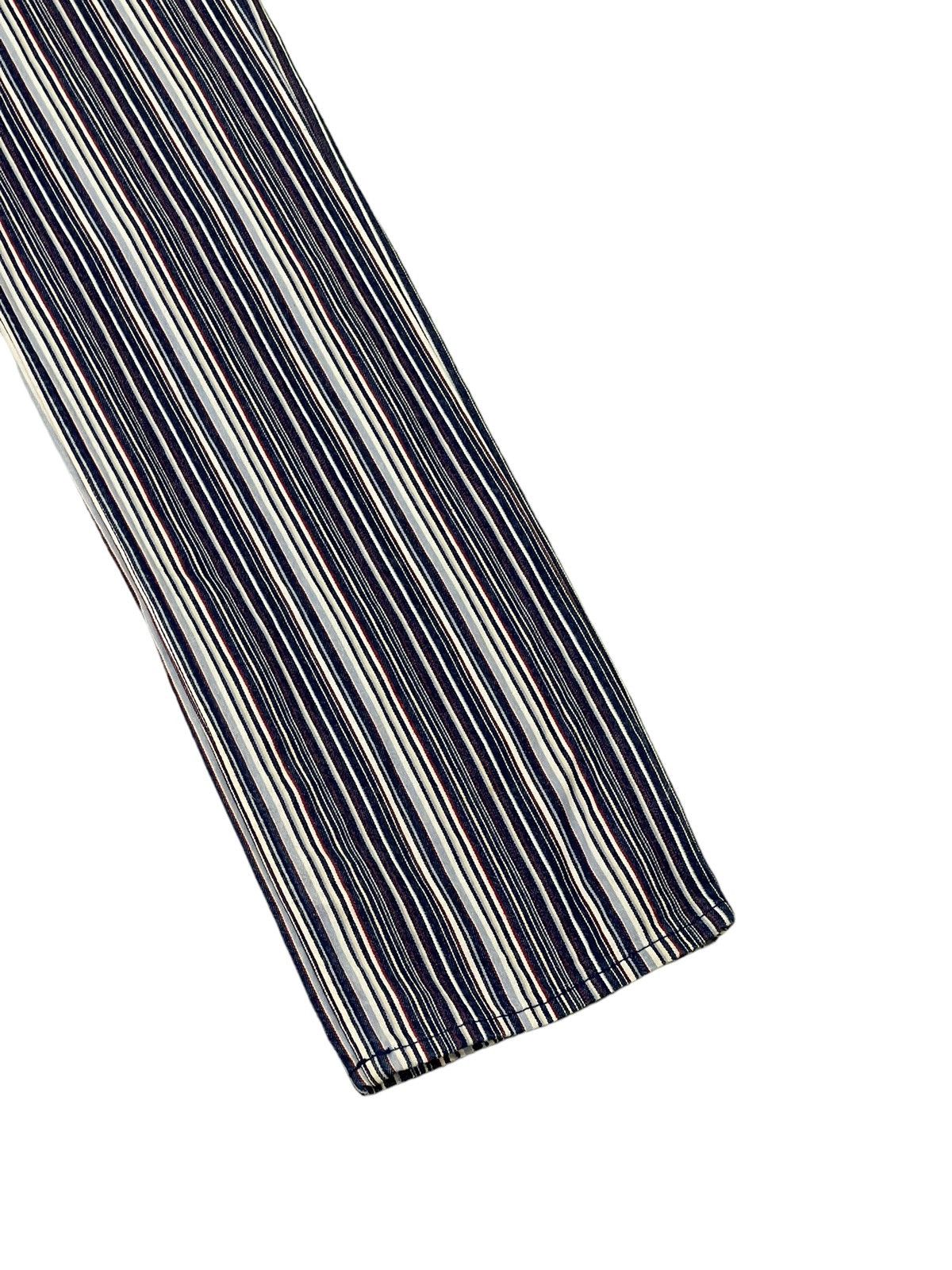 Japanese Brand Striped Jeans Les Vis A Bois Japan Regular Straight 7🟦7 Size US 30 / EU 46 - 4 Thumbnail